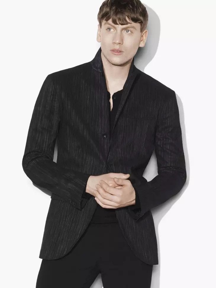 John Varvatos Irregular striped jacket. Size EU50 USA 40 Size US M / EU 48-50 / 2 - 1 Thumbnail