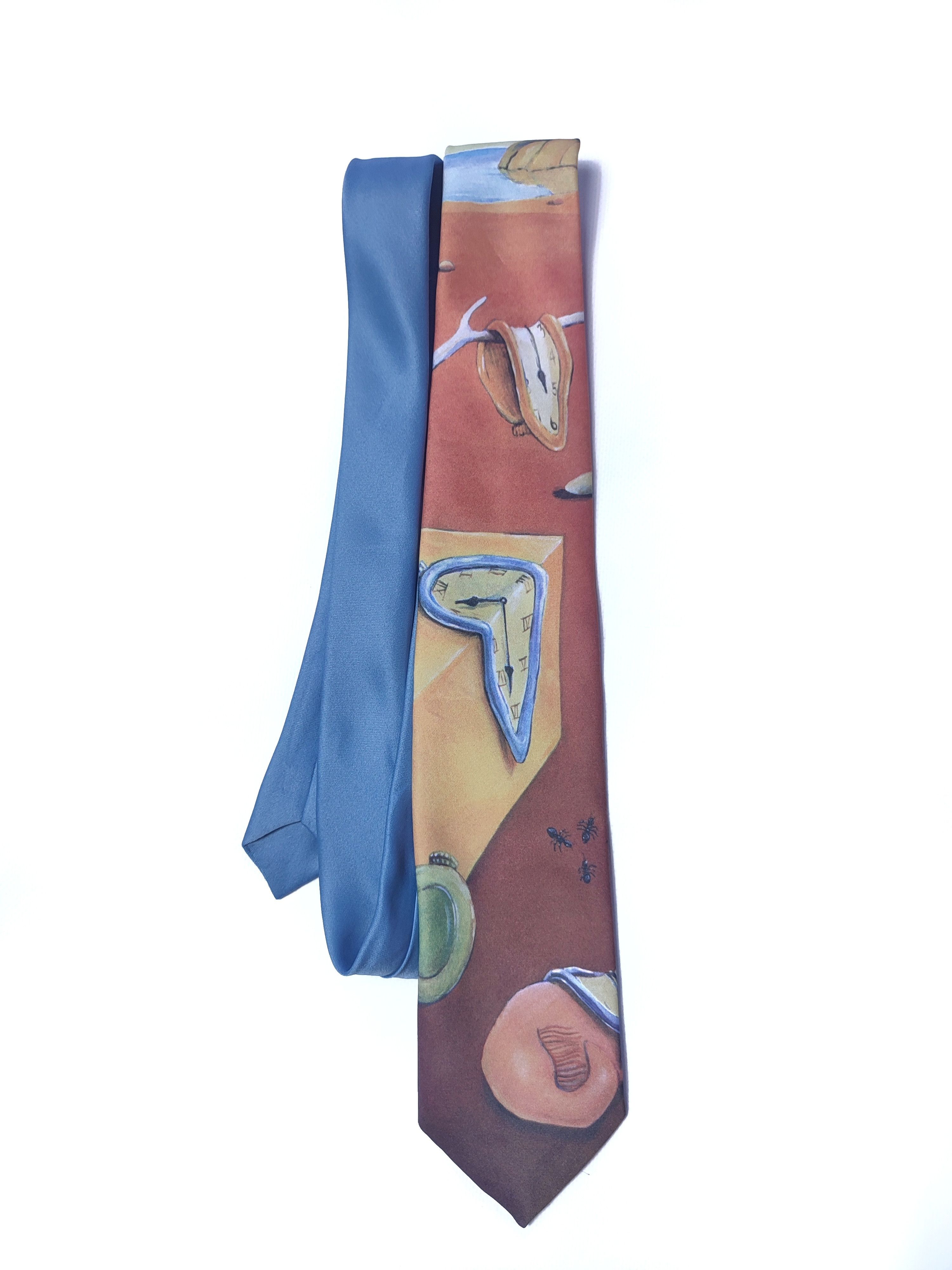Vintage Ralph Marlin “Time Warp” Vintage 1991 Novelty Necktie Size ONE SIZE - 1 Thumbnail