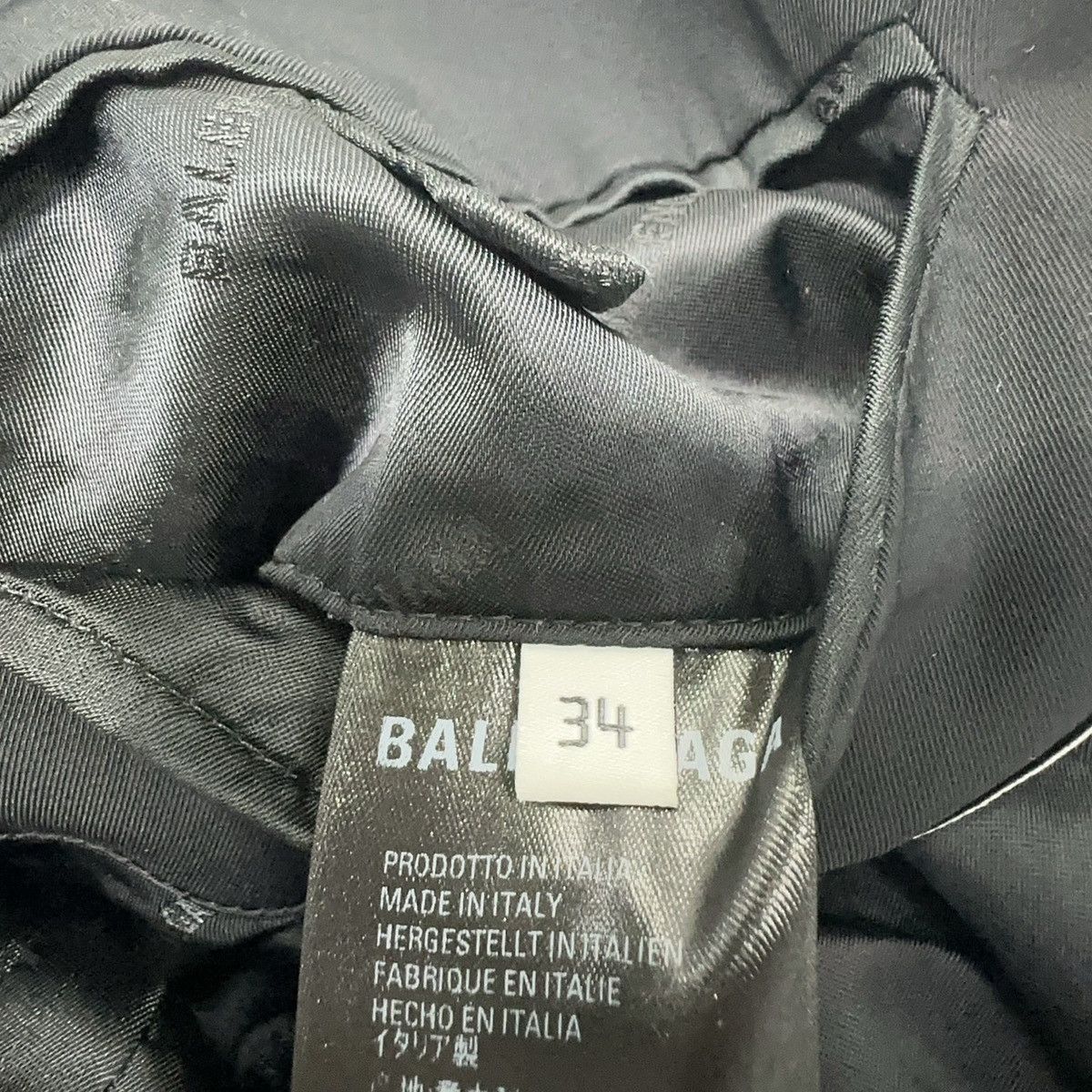 Balenciaga Balenciaga Washed SB Jacket Size XXS / US 00 / IT 34 - 4 Thumbnail