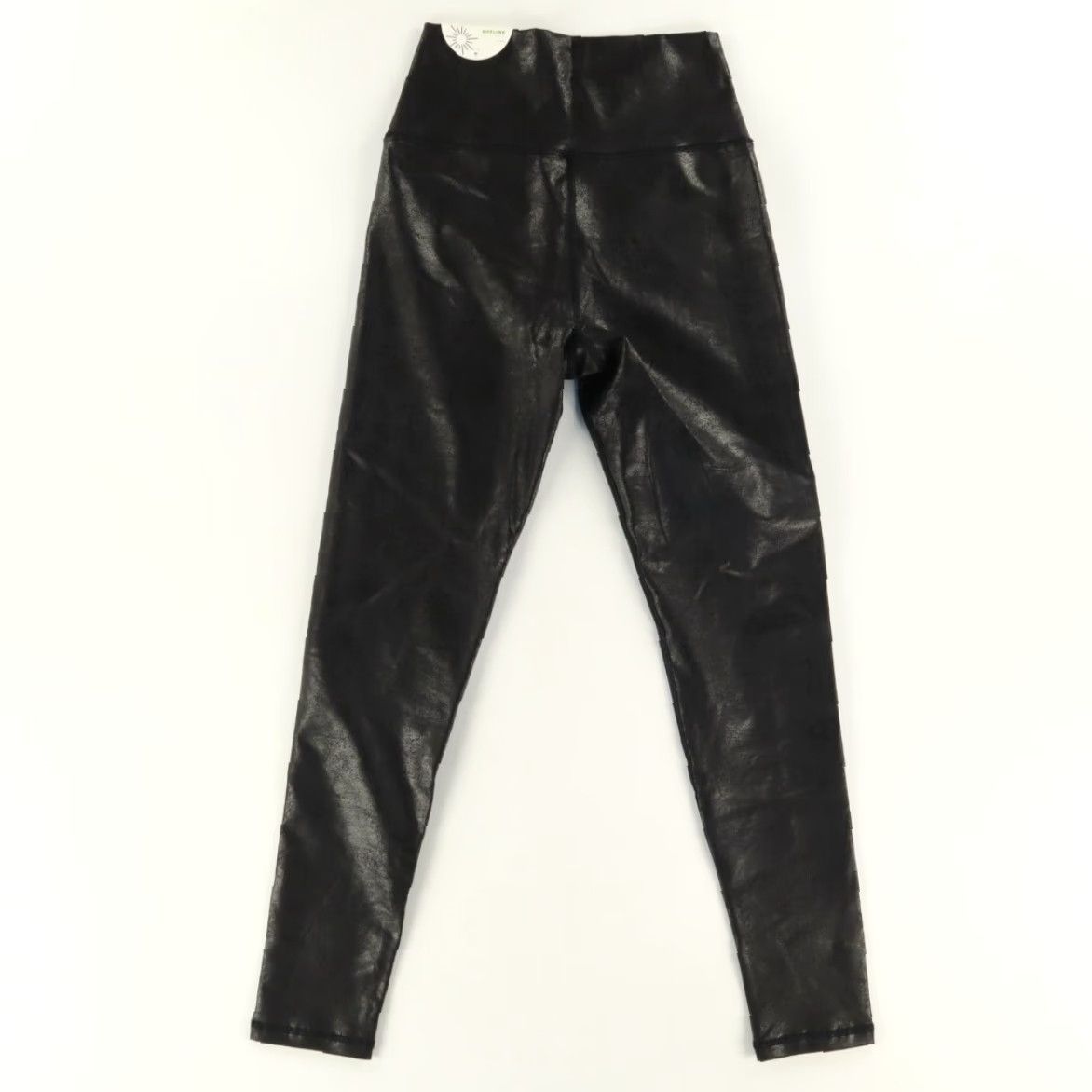 Vintage Offline by Aerie High Rise Faux Leather Leggings Black Women's M Size 32" / US 10 / IT 46 - 4 Thumbnail