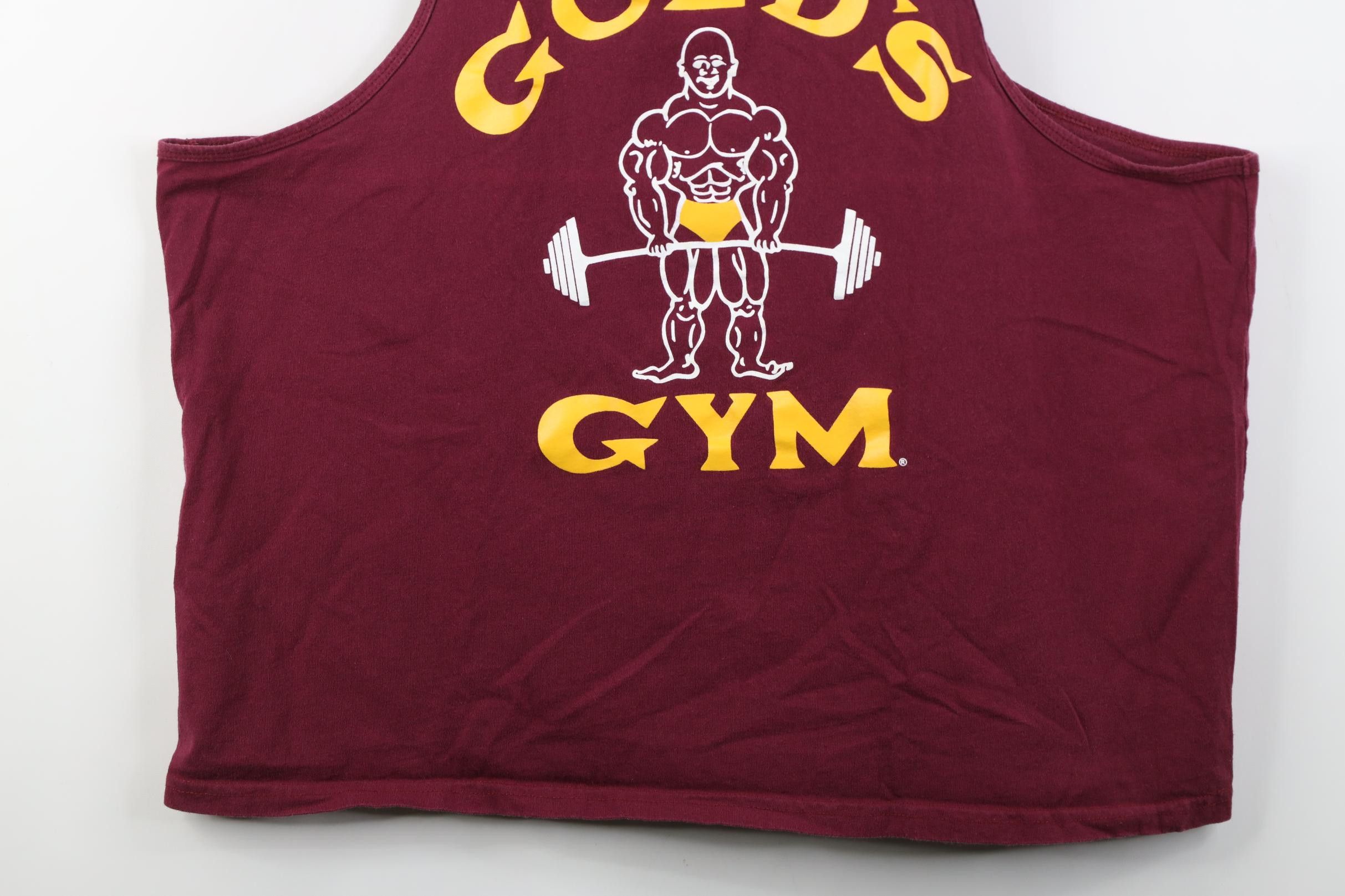 Vintage Vintage 90s Y2K Golds Gym Bodybuilding Gym Tank Top T-Shirt Size US XXL / EU 58 / 5 - 3 Thumbnail