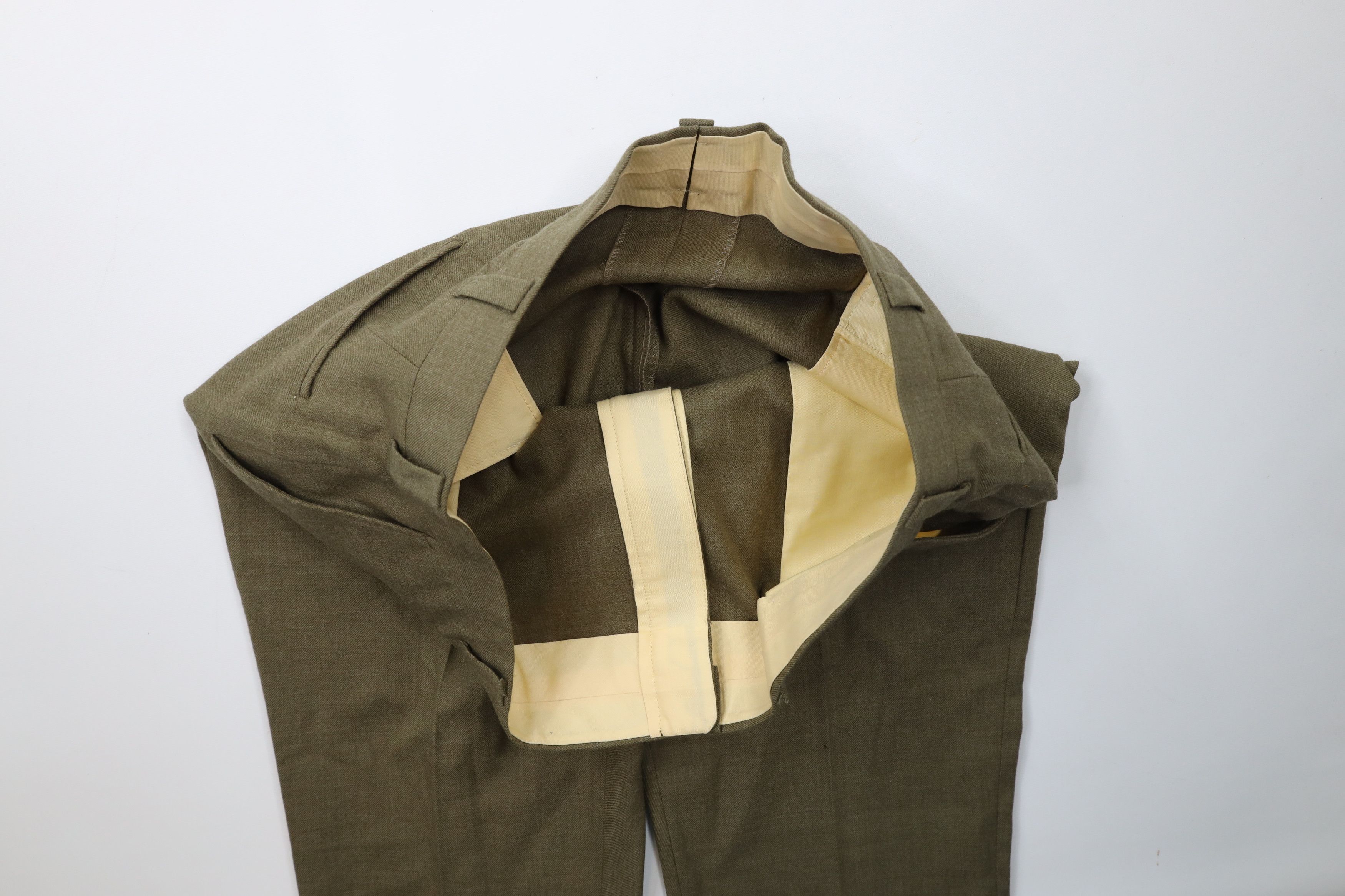 Vintage Vintage 60s 70s Streetwear Wool Wide Leg Chino Pants USA Size US 40 / EU 56 - 4 Thumbnail