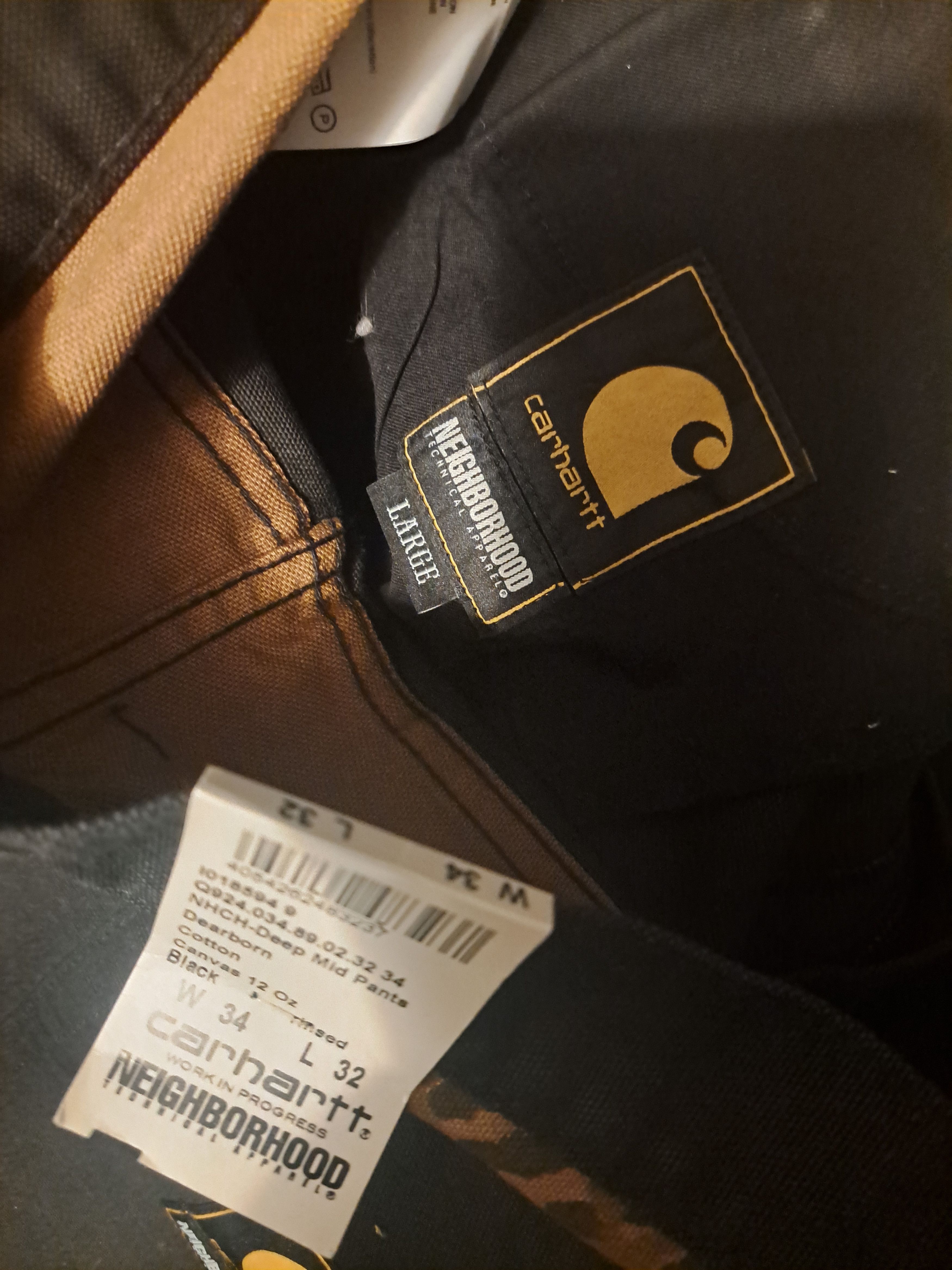 Carhartt Wip × Neighborhood NWT Carhartt WIP x Neighborhood NHCH-Deep Mid Pants W34 L32 Size US 34 / EU 50 - 8 Thumbnail