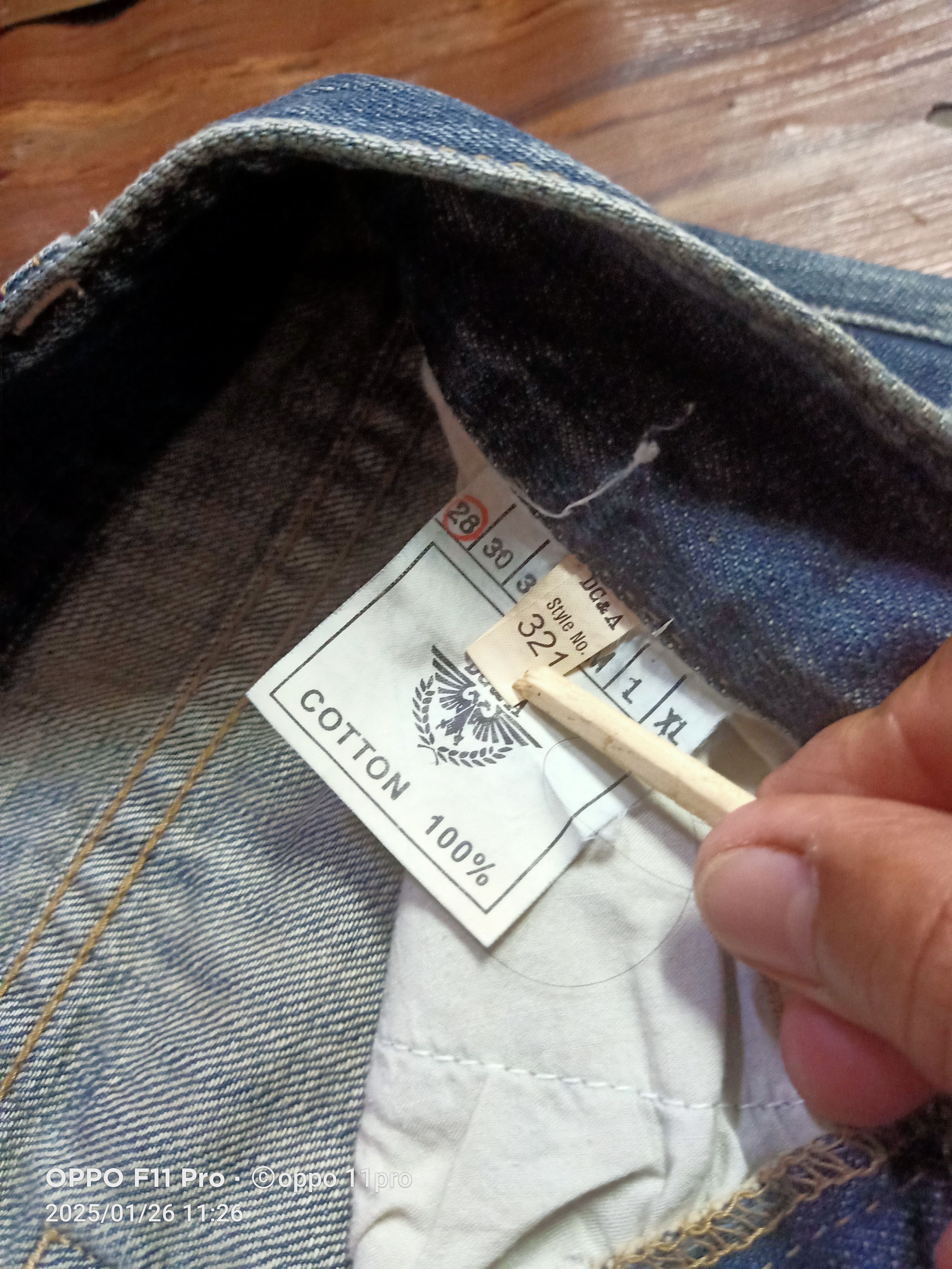 If Six Was Nine × Japanese Brand Robbie William Tour Denim Dc&Ac Denim Flare Size US 31 - 6 Thumbnail