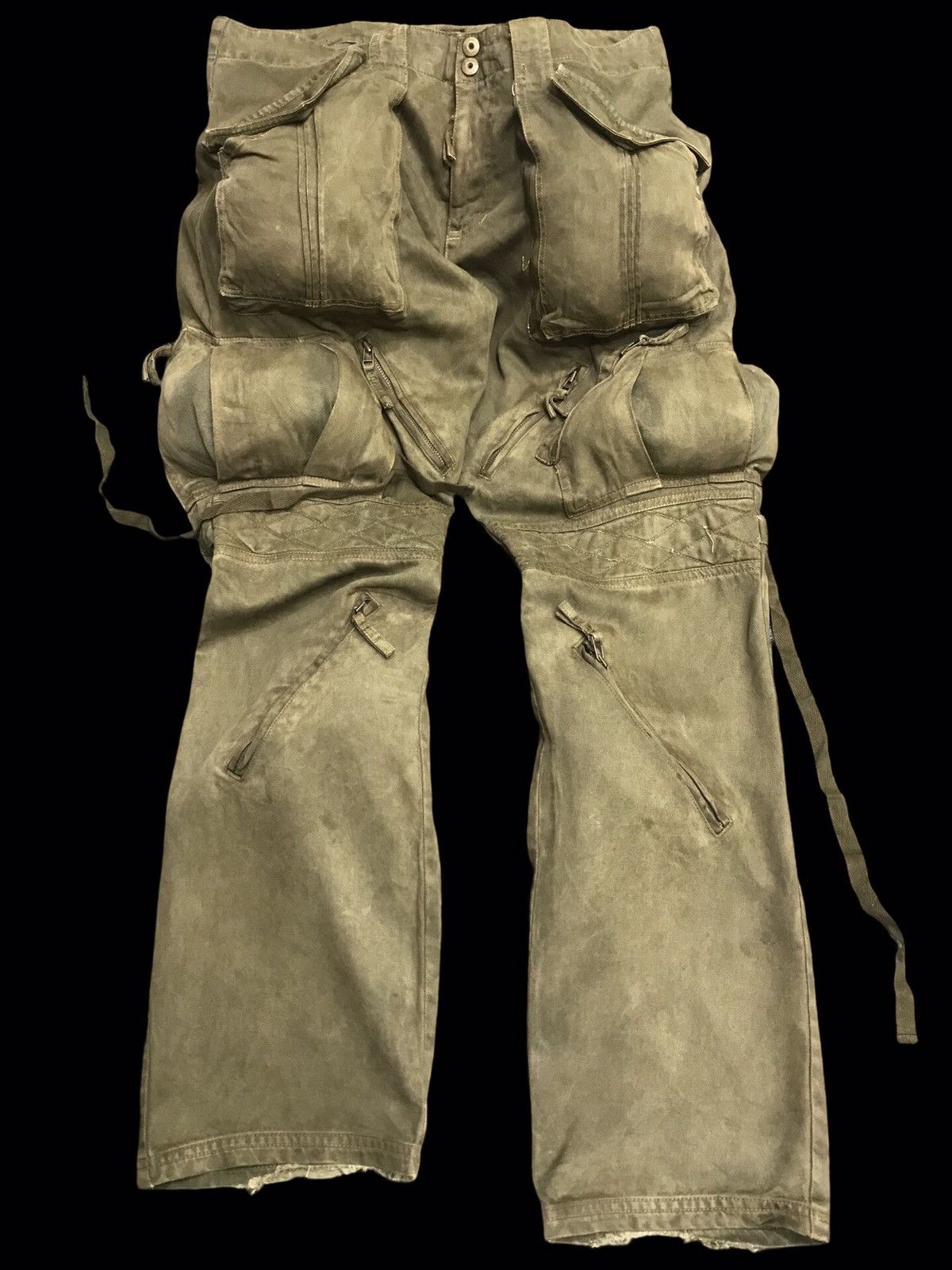 Iroquois Japan 💥AVANT GARDE💥IROQUOIS Japan 3D Zipper Parachute Pant F335 Size US 31 - 1 Thumbnail