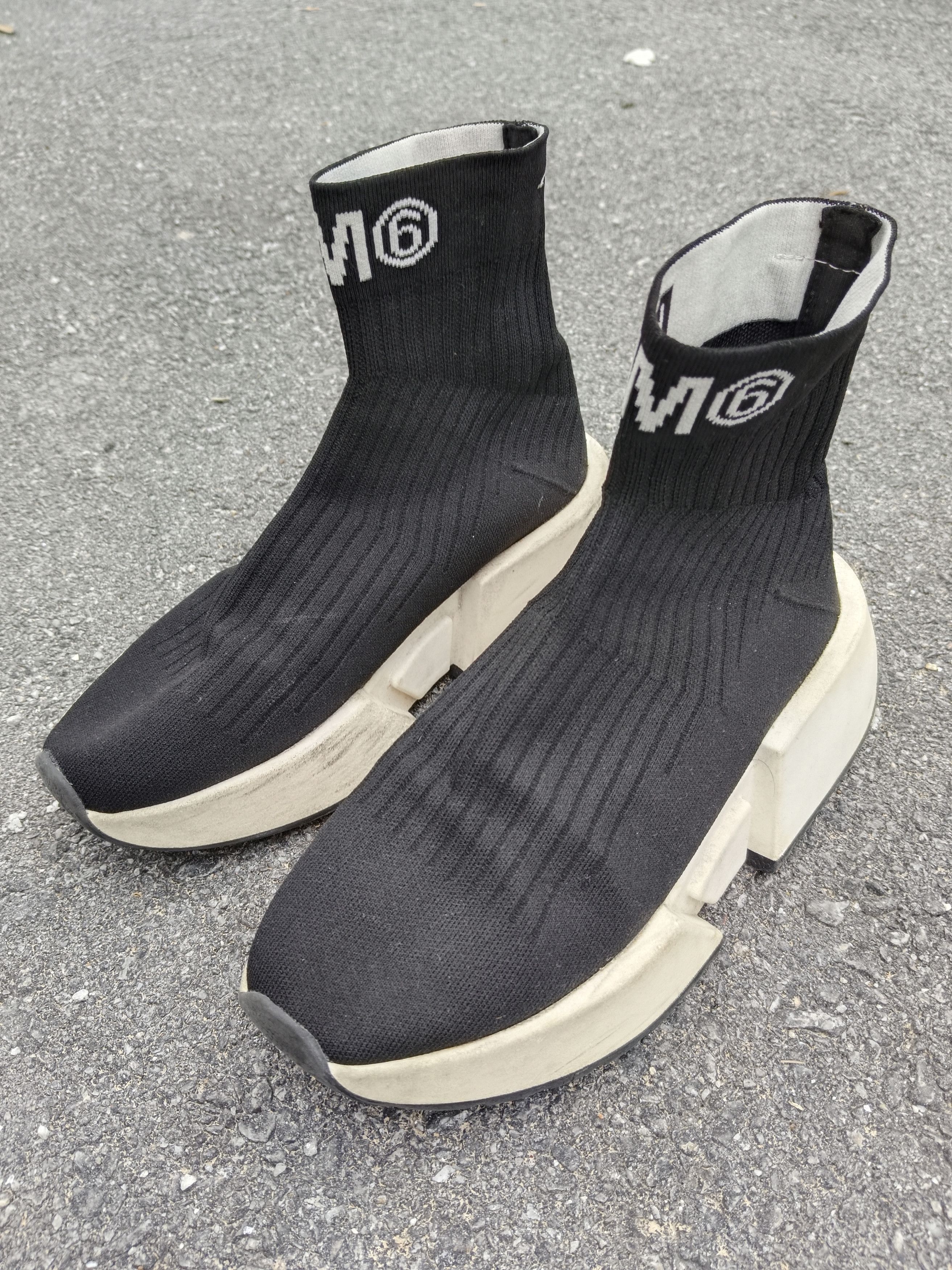 Maison Margiela MM6 SOCK SNEAKERS Size US 7 / IT 37 - 3 Thumbnail