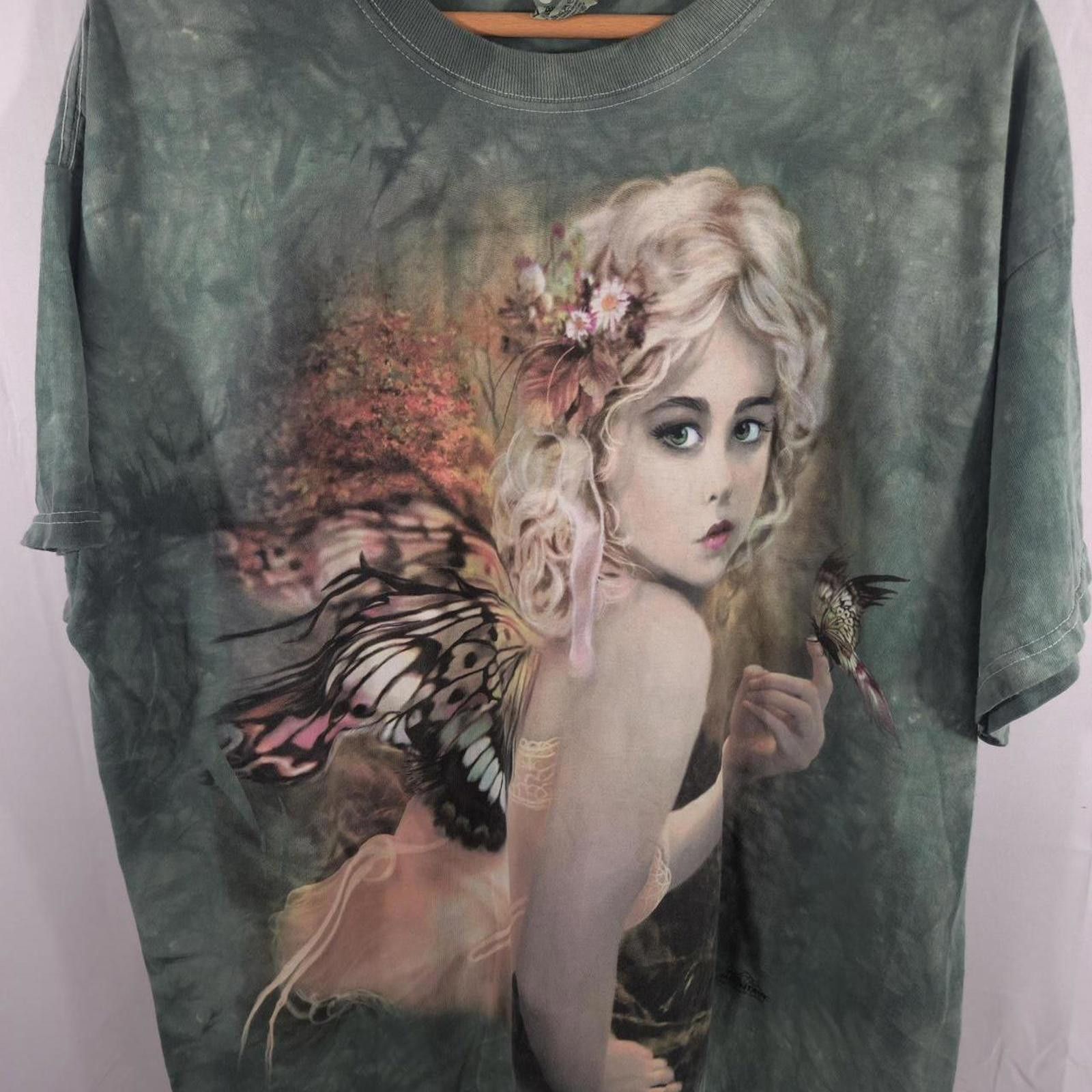 The Mountain Mountain Graphic Short Sleeve T-Shirt with Fairy Design Size M / US 6-8 / IT 42-44 - 1 Thumbnail