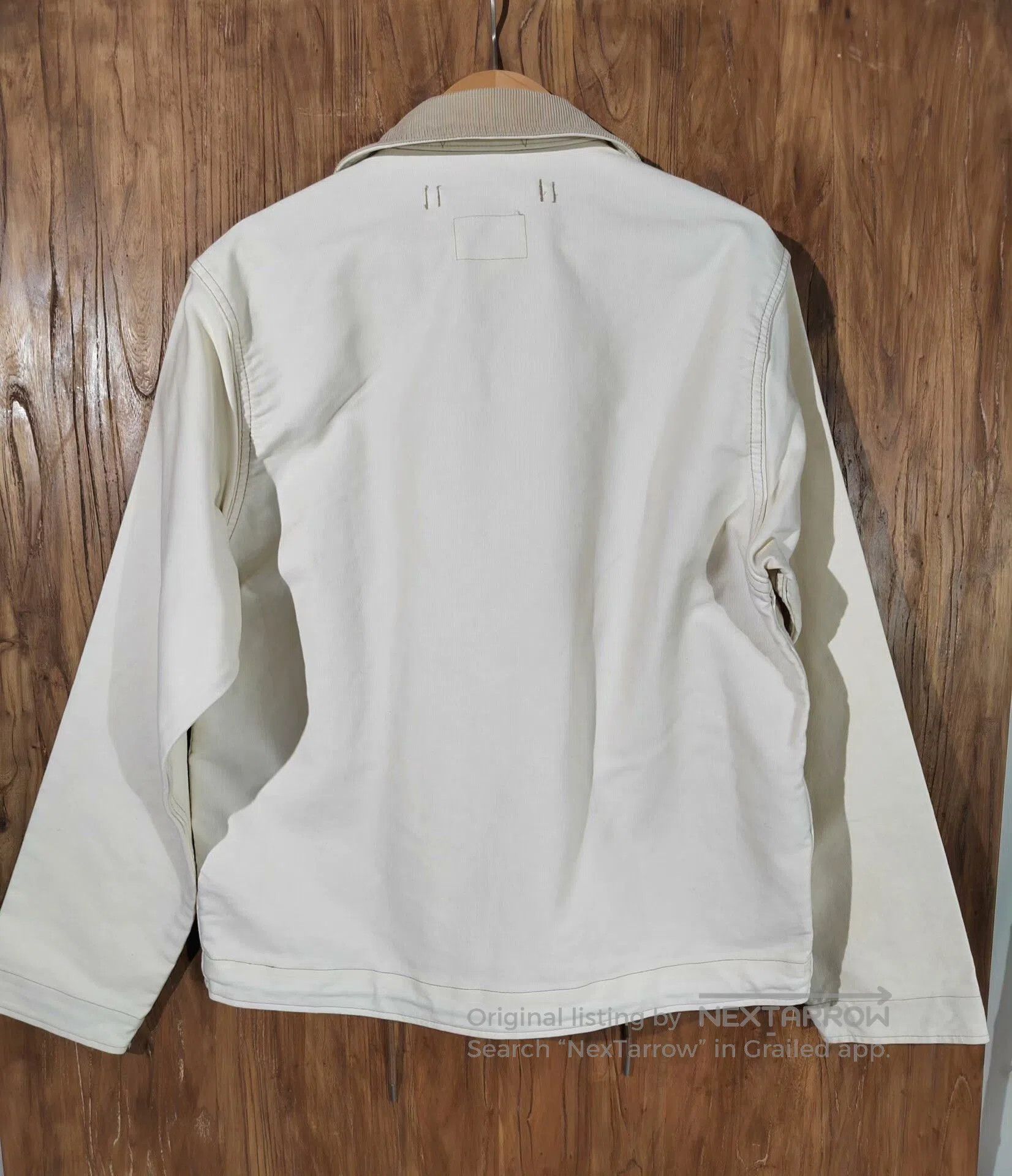 RRL Ralph Lauren Double RL White Jacket with Card Design. Size US M / EU 48-50 / 2 - 7 Thumbnail