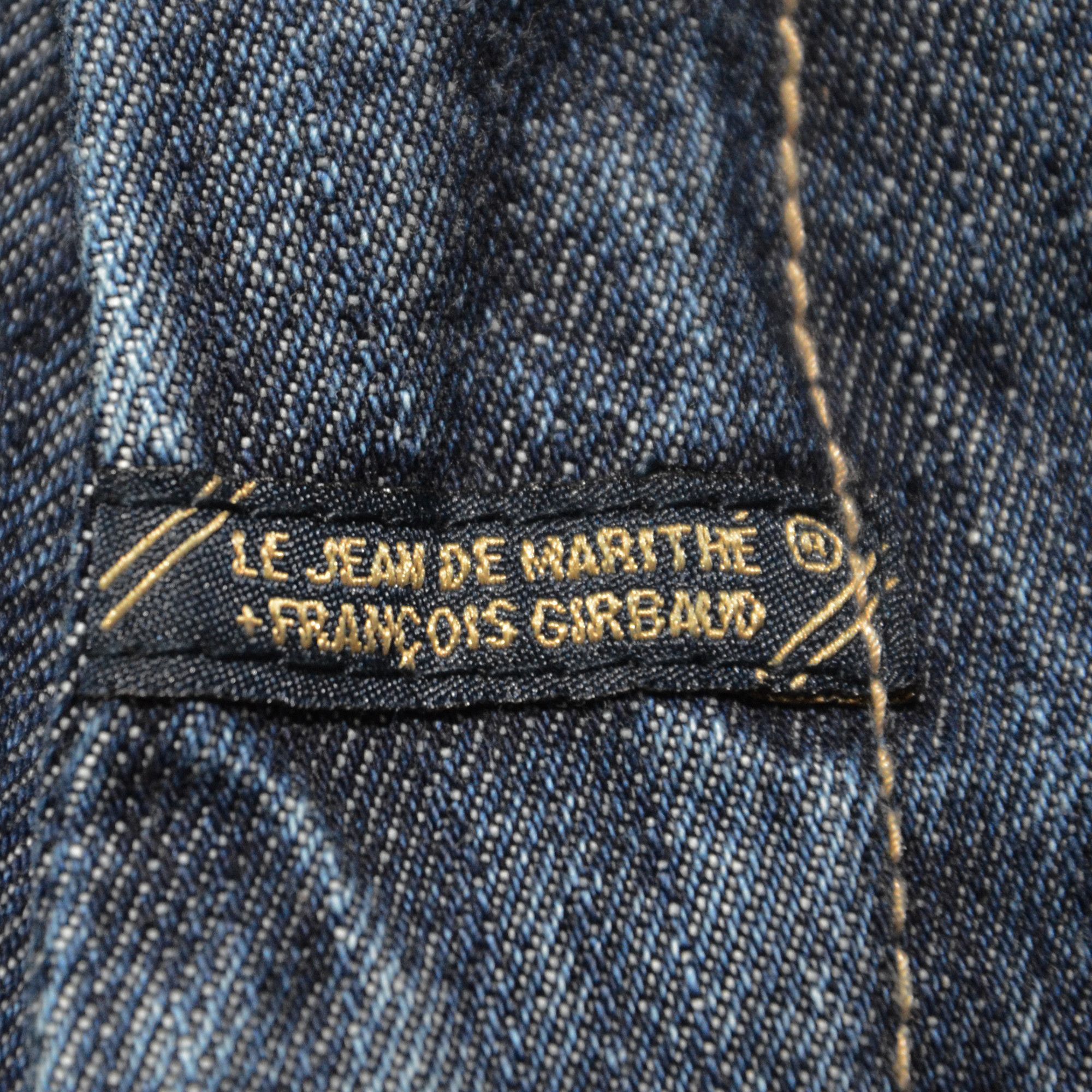 Marithe + Francois Girbaud M+FG Long Denim Shorts W32 Y2K Hip Hop 2006 Rare Craft Size US 32 / EU 48 - 5 Thumbnail