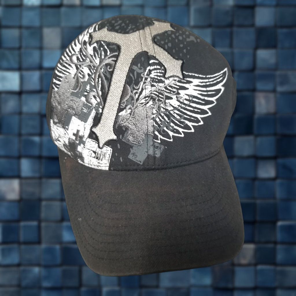Vintage SpiritDomes Crown Of Thorns Collection Jesus Ball Cap FlexFit Samuel Peters Size ONE SIZE - 1 Thumbnail