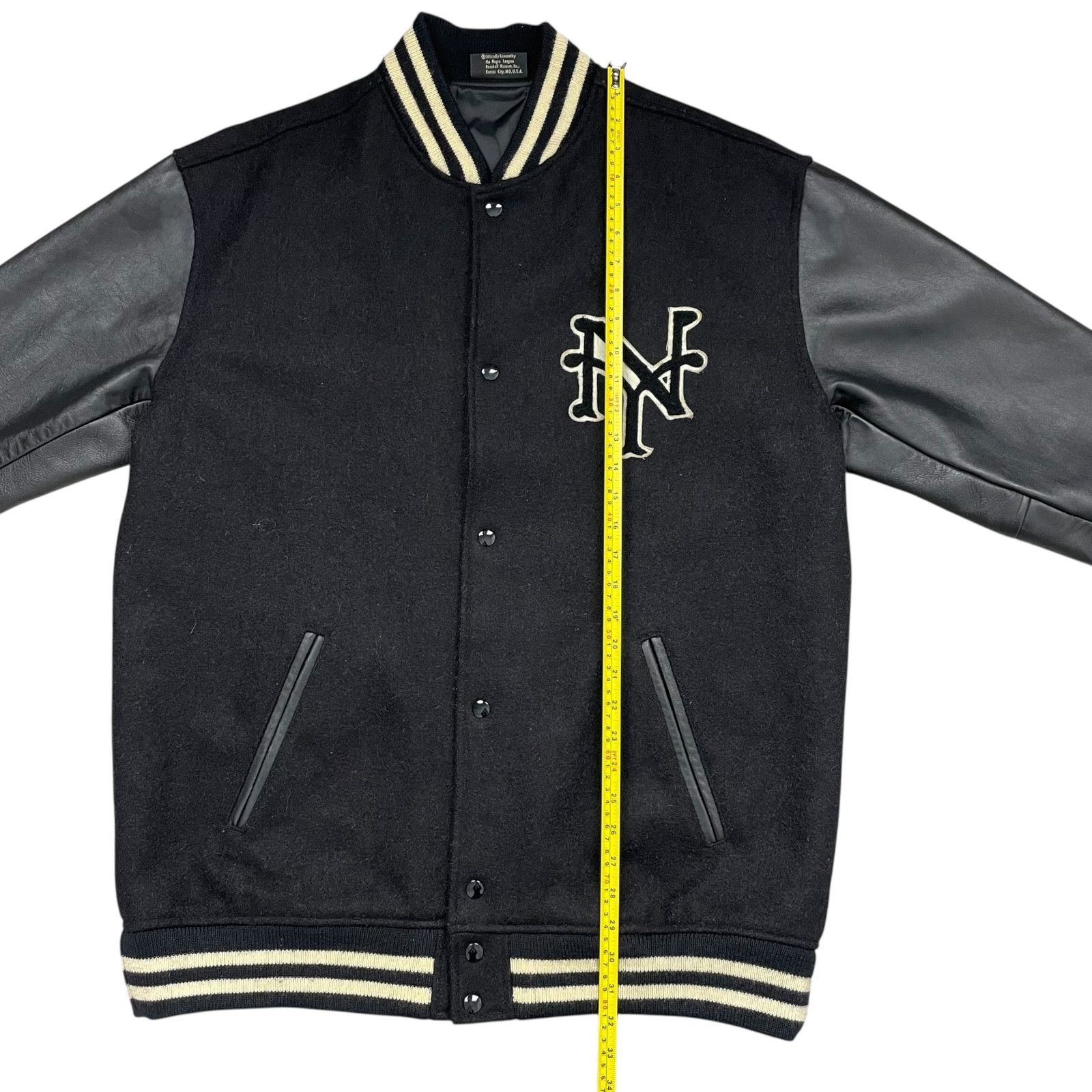 Vintage RARE 90s NEW YORK CUBANS NEGRO LEAGUES VARSITY JACKET XL Size US XL / EU 56 / 4 - 8 Thumbnail