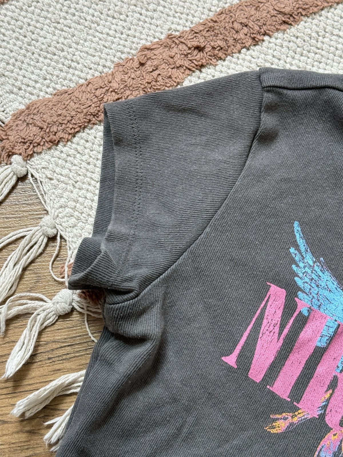 Japanese Brand × Nirvana NIRVANA Y2K AVANT GARDE CROPPED TOP Size S / US 4 / IT 40 - 5 Thumbnail