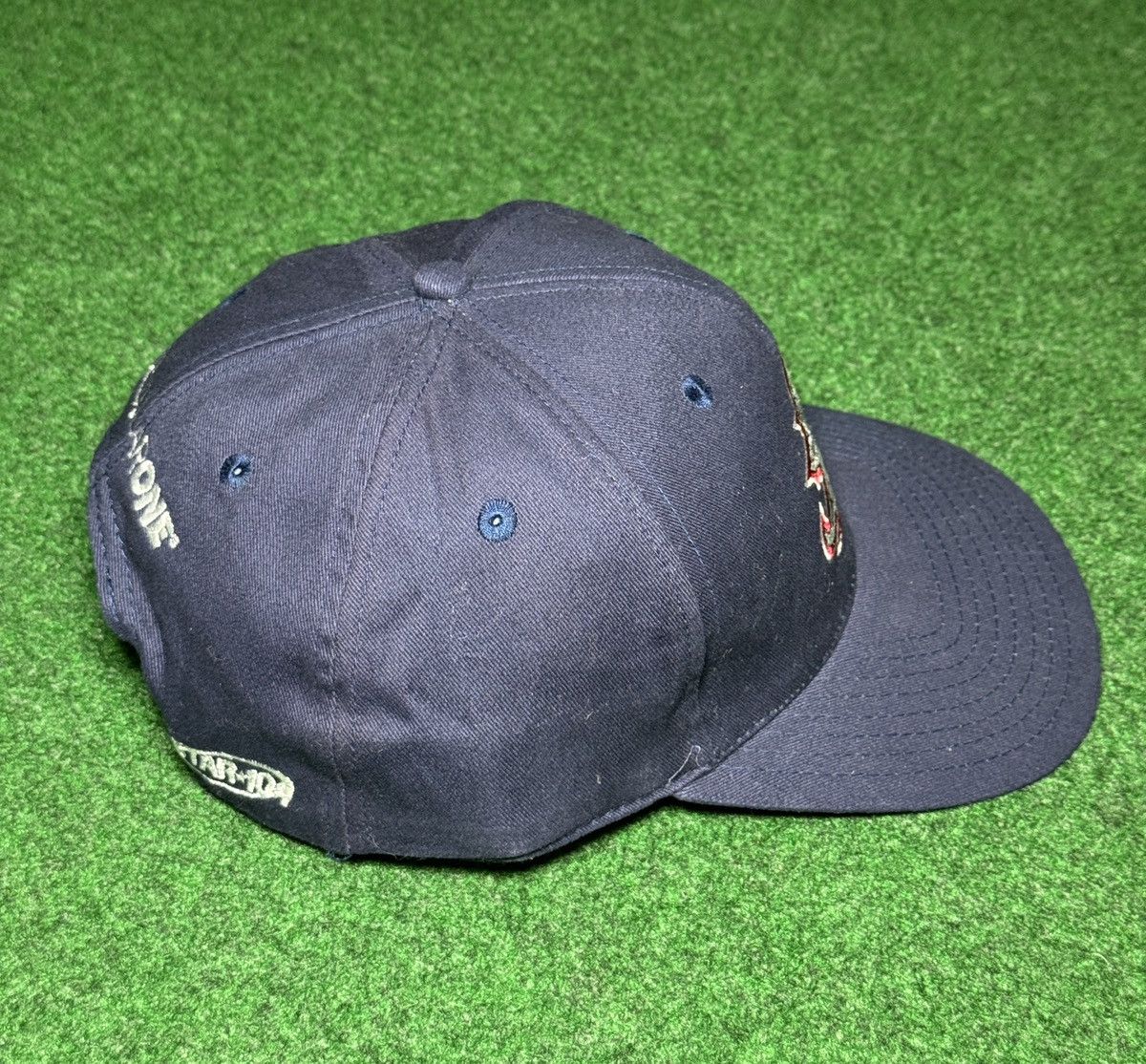 Vintage Vintage 90s Erie Seawolves Minor League Retro Snapback Hat Size ONE SIZE - 2 Thumbnail