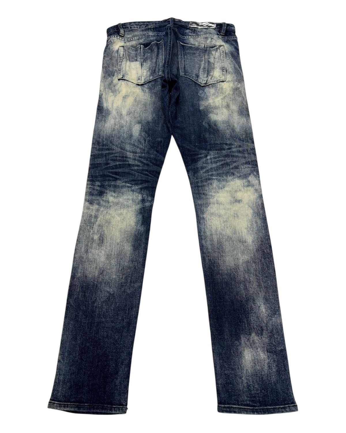 Le Grande Bleu (L.G.B.) ACID WASH LGB NUMBER NINE STYLE TERRA NULL DISTRESSED DENIM Size US 31 - 2 Thumbnail