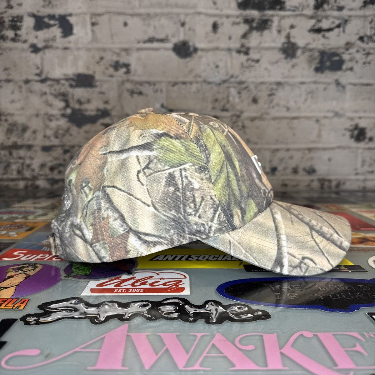 Fuck The Population FTP Logo 6 Panel Hat Tree Camo Brand New Size ONE SIZE - 3 Thumbnail