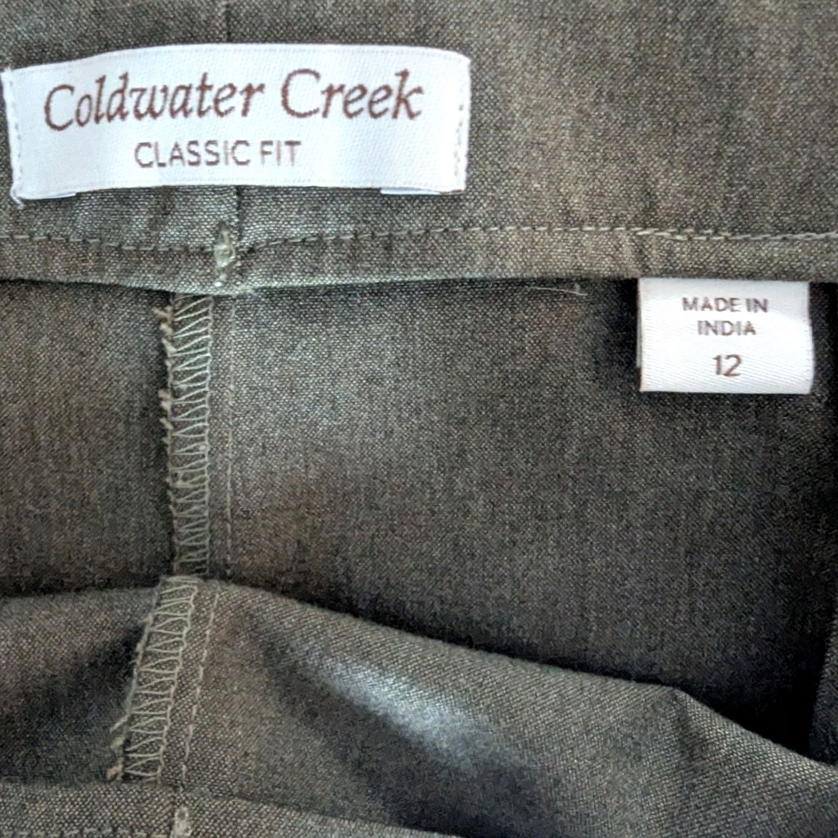 Coldwater Creek VINTAGE? No. (Please note: Refrain from adding new info.) Size 34" / US 12 / IT 48 - 4 Thumbnail
