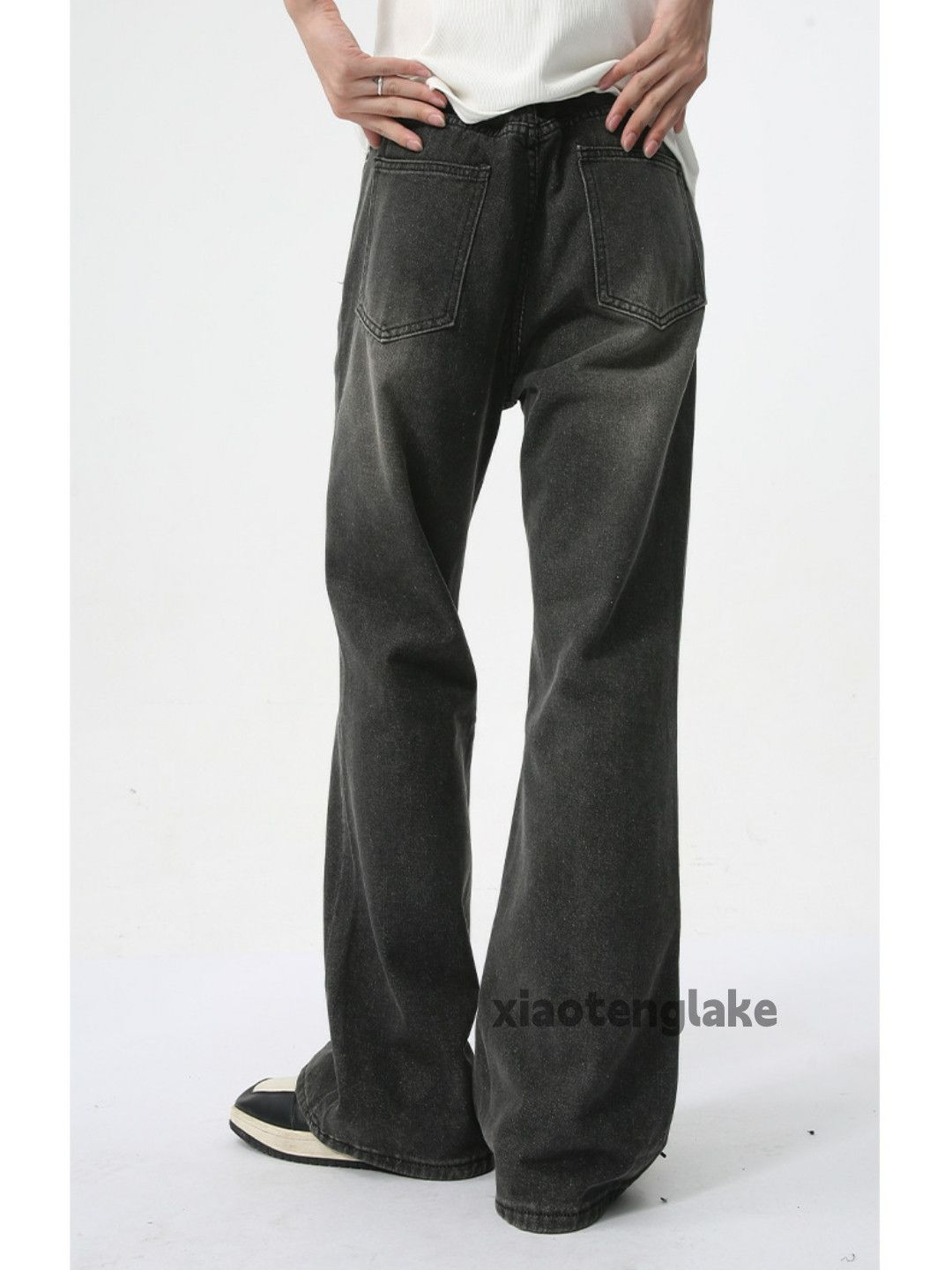 Jean × Vintage washed faded cleanfit yuppie bootcut punk jeans Size US 30 / EU 46 - 5 Thumbnail