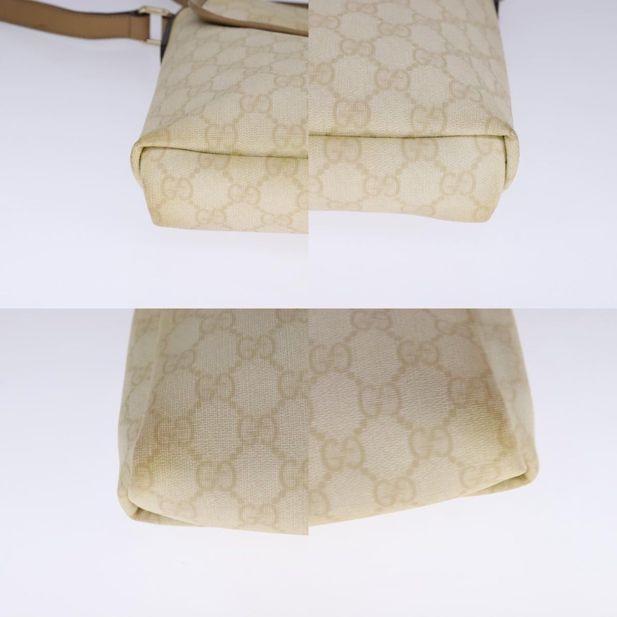 Gucci GUCCI GG Supreme Shoulder Bag Pvc Beige Gold Size ONE SIZE - 10 Thumbnail