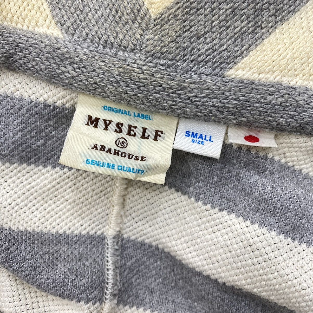ABAHOUSE × Japanese Brand MYSELF ABAHOUSE Japanese Brand Stripes Coat Jacket Size US S / EU 44-46 / 1 - 4 Thumbnail