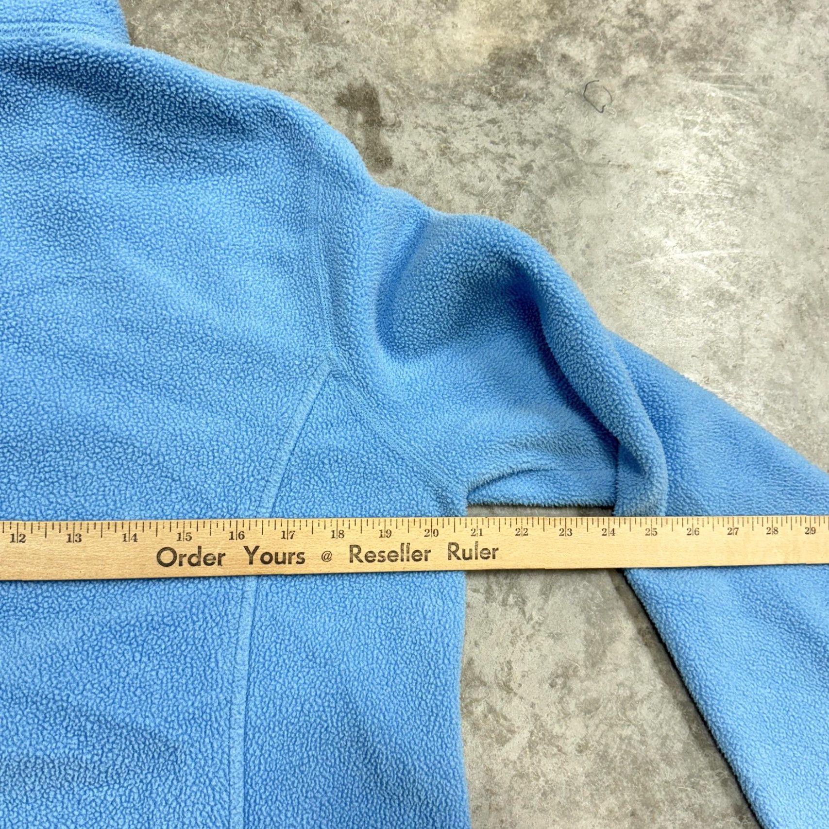 Vintage VINTAGE LL Bean Fleece Pullover Womens Medium Blue Snap Front Quarter Zip Jacket Warm Size M / US 6-8 / IT 42-44 - 7 Thumbnail