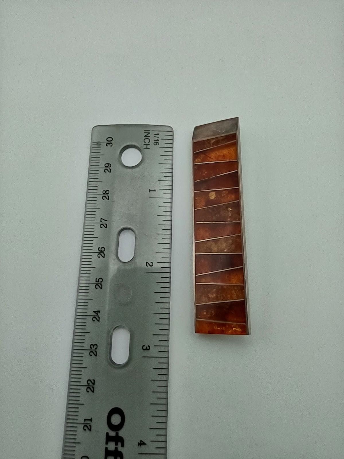 The Unbranded Brand Vintage Polish Silver Amber Modernist Set, circa 1960s–1970s Size ONE SIZE - 3 Thumbnail
