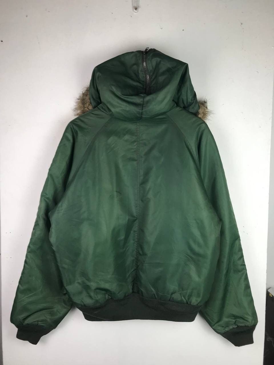 Alpha Industries Rare Design N2-B Mohair Bomber Jacket Size US L / EU 52-54 / 3 - 2 Thumbnail