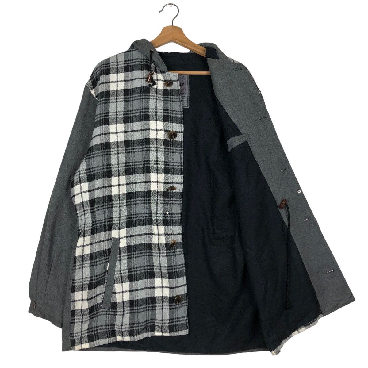 Japanese Brand 🔥Vintage Shirt Work Jacket Atelier Sab Studio Japan Tartan Size US L / EU 52-54 / 3 - 11 Thumbnail