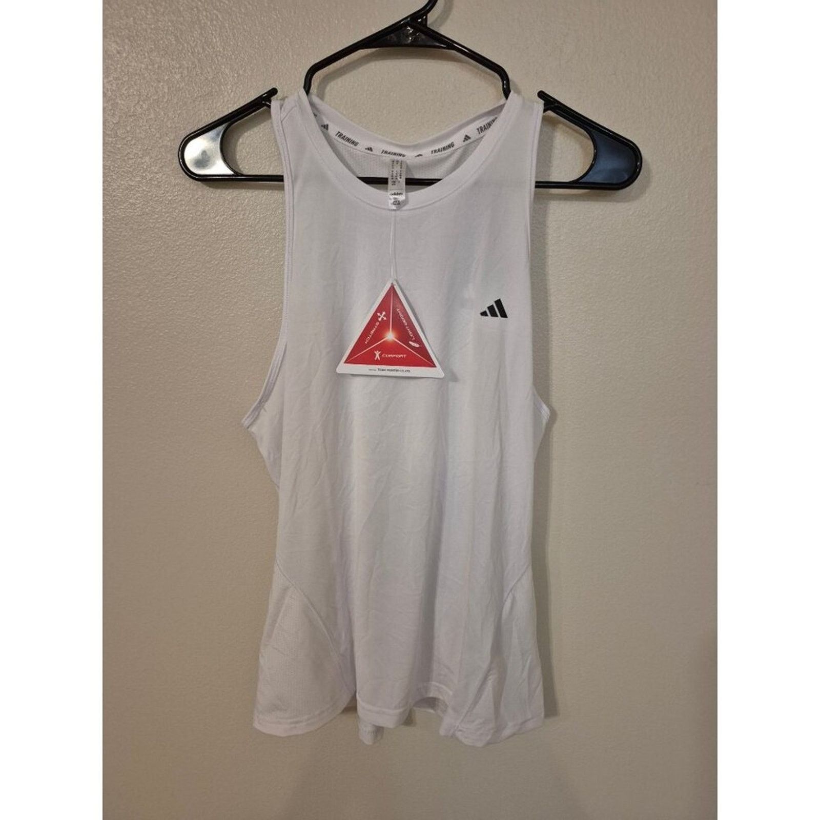 Adidas Adidas Women's WTR D4T Tank Top White, Medium Size M / US 6-8 / IT 42-44 - 2 Thumbnail