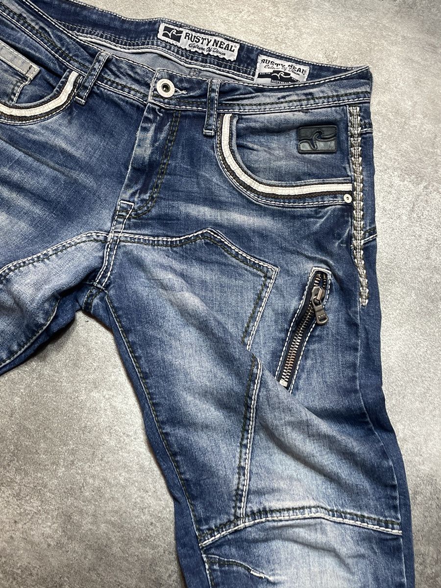 Vintage 🔥RARE🔥Vintage Y2K Denim Jeans Streetwear Rare Size US 31 - 6 Thumbnail