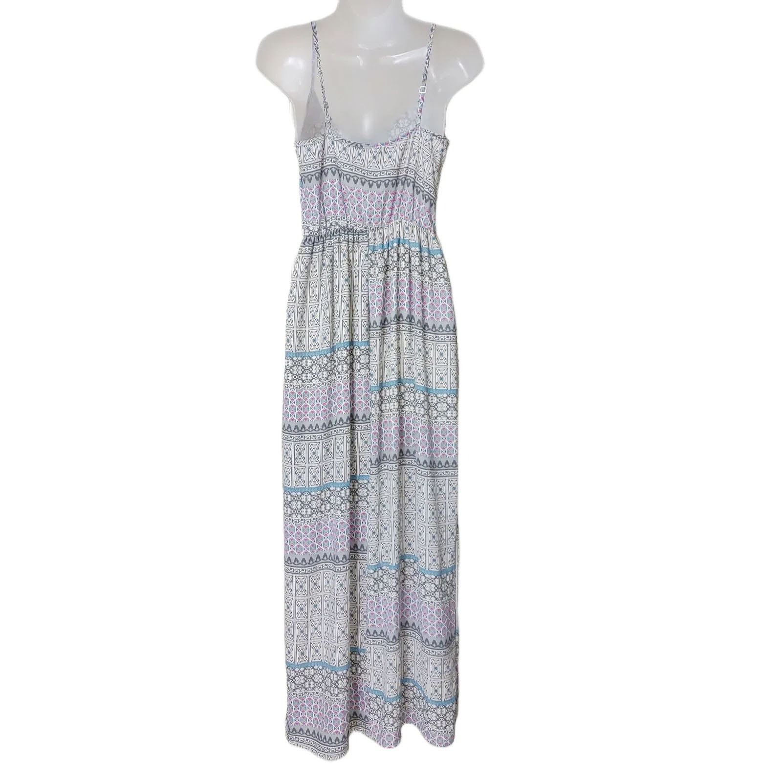 Other RUNWAY STORY Geometric Boho Sun Beachwear Maxi Dress Size S / US 4 / IT 40 - 3 Thumbnail