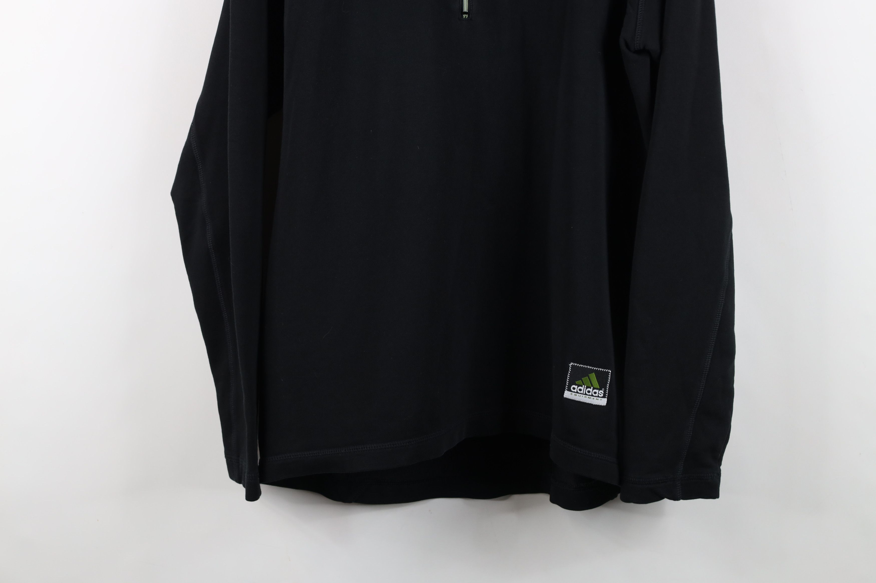 Adidas Vintage 90s Adidas Equipment EQT Half Zip Jacket Top Size US M / EU 48-50 / 2 - 3 Thumbnail