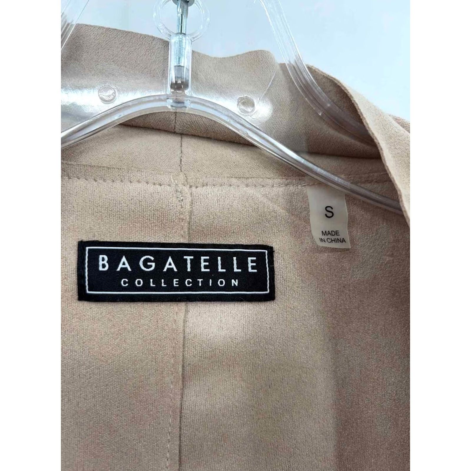 Vintage Bagatelle Jacket Small Tan Pre Owned Size Open Size S / US 4 / IT 40 - 3 Thumbnail