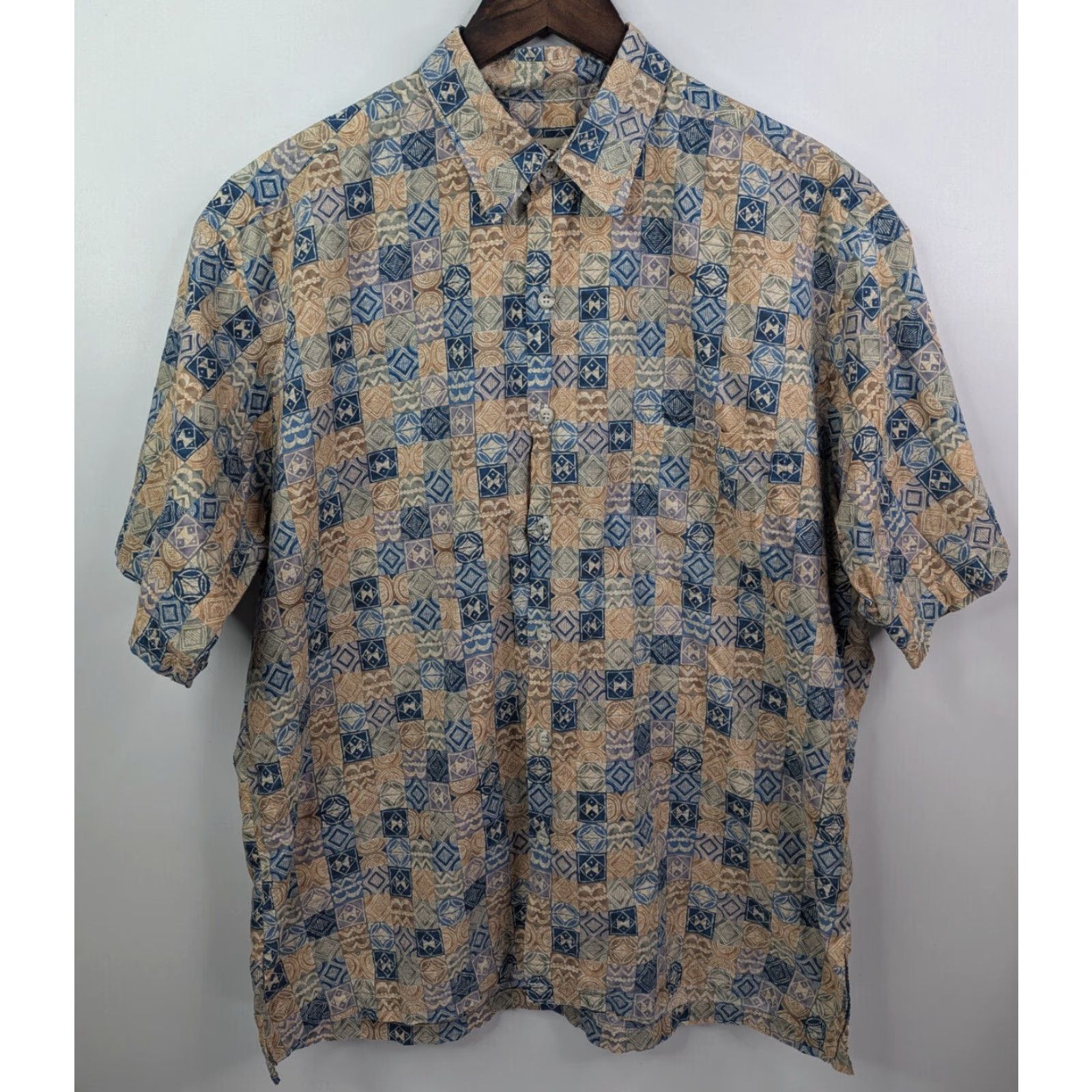 ALOHAS Cooke Street Hawaiian Button-Up Mens Shirt Short Sleeve Cotton Size Large Size US L / EU 52-54 / 3 - 2 Thumbnail