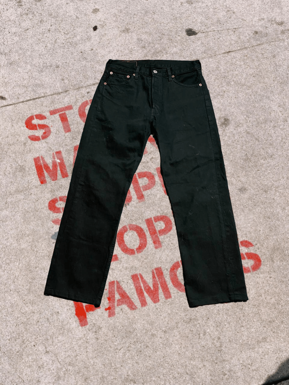 Levi's LEVI'S 501 Vintage Regular Straight Jeans Size US 30 / EU 46 - 1 Thumbnail