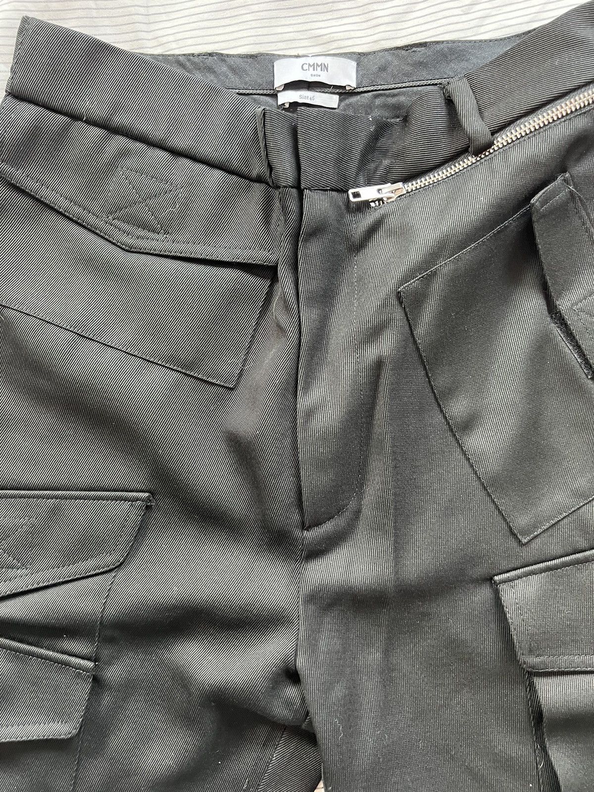 CMMN SWDN Black Storm Cargo Pants Size US 30 / EU 46 - 5 Thumbnail