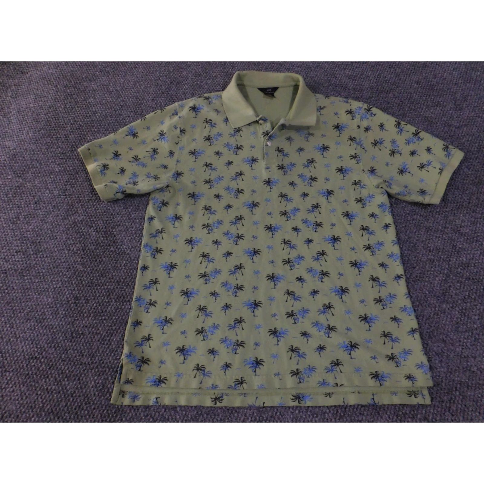 Brooks Brothers Brooks Brothers 346 Polo Shirt Mens Large Palm Tree Print Short Sleeve Cotton Green Polo Shirt Mens Large Palm Tree Print Tropical Summer Guru Size US L / EU 52-54 / 3 - 4 Thumbnail