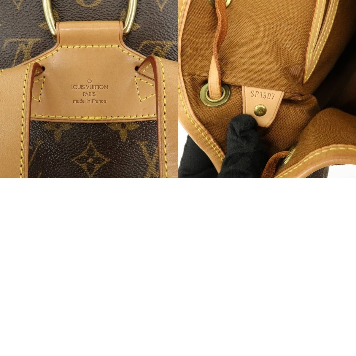 Louis Vuitton Louis Vuitton Monogram Montsouris MM Backpack Size ONE SIZE - 8 Thumbnail