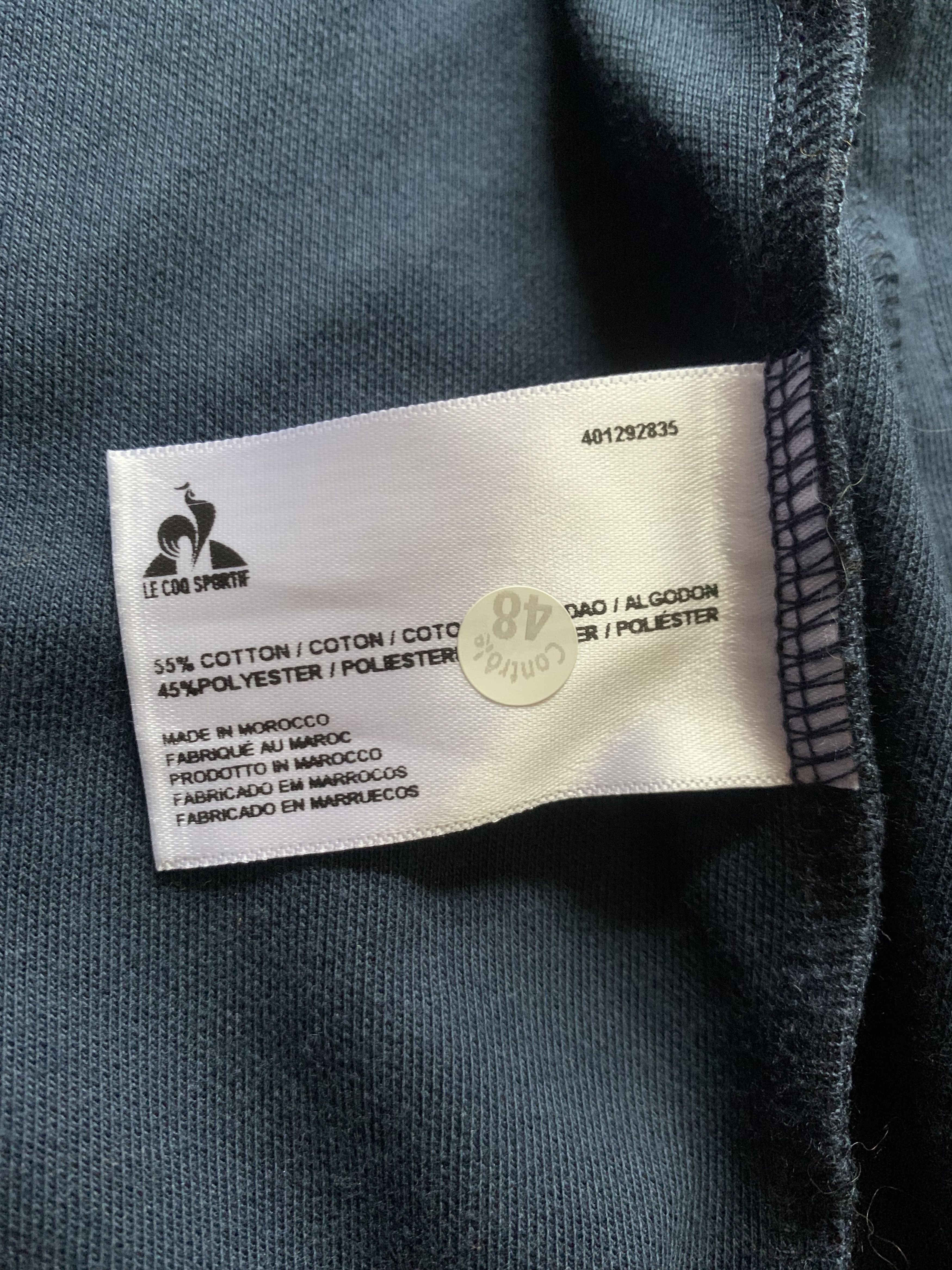 Le Coq Sportif Le Coq Sportif FFR Presentation France Rugby Sweatshirt Size US XL / EU 56 / 4 - 8 Thumbnail