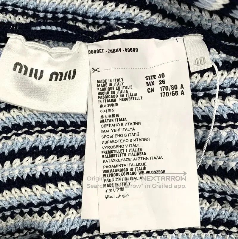 Miu Miu Miu Miu Blue Cotton Women's Dress . Size M / US 6-8 / IT 42-44 - 6 Thumbnail