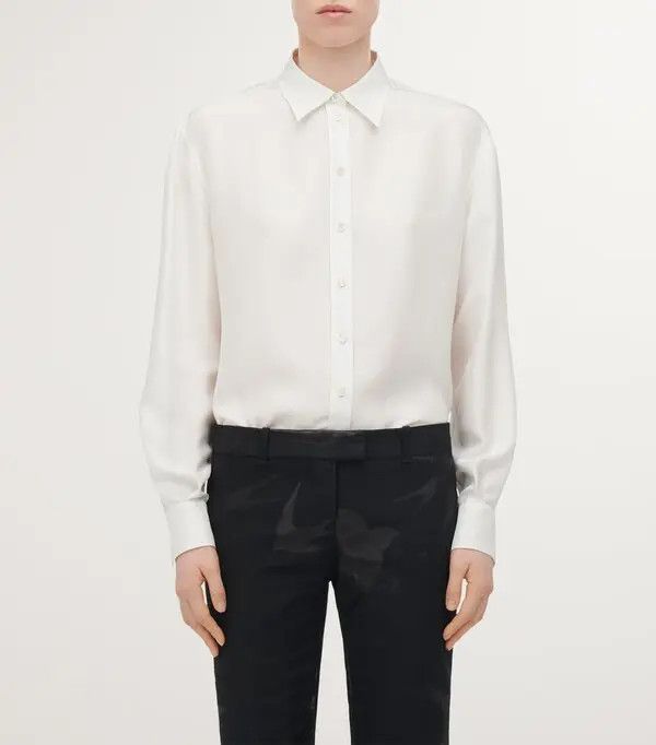 Alexander McQueen o1srvl11e0326 Low-Waisted Cigarette Trousers in Black Size US 32 / EU 48 - 3 Thumbnail