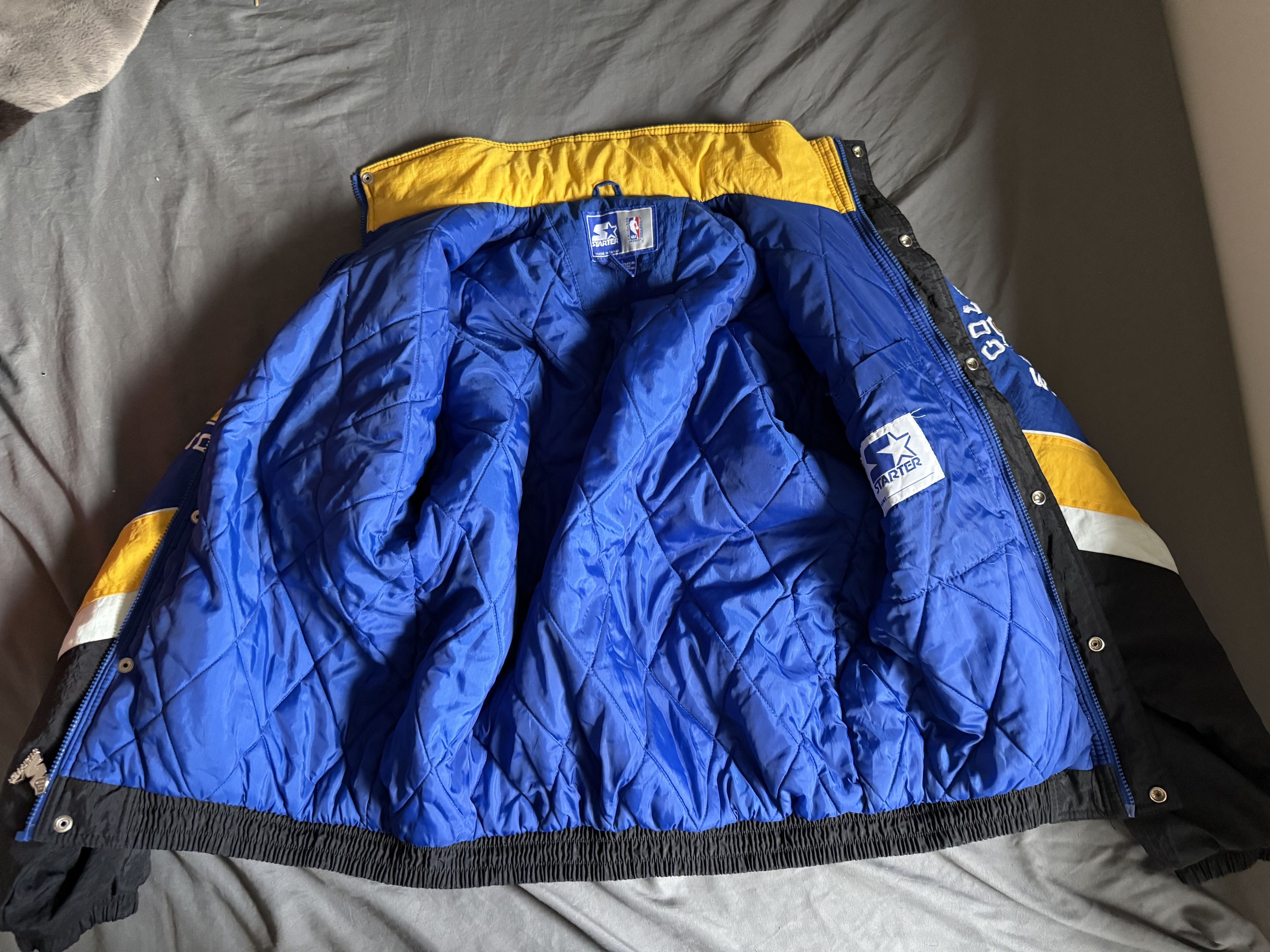 Starter Golden State Warriors Starter Jacket Large Size US L / EU 52-54 / 3 - 4 Thumbnail