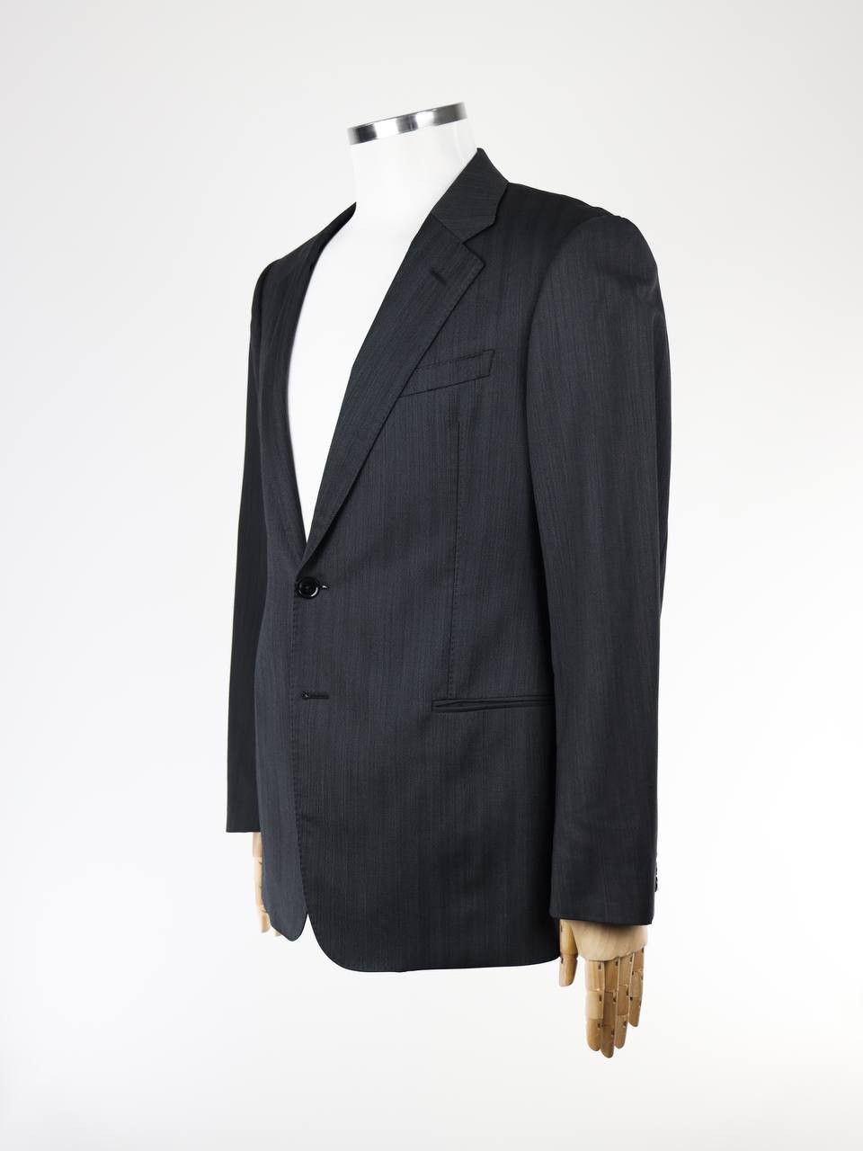Armani Collezioni ARMANI COLLECTIONS Wool blazer jacket Size 52R - 2 Thumbnail