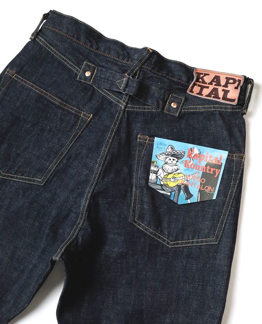 Kapital KAPITAL 12.5oz Denim Mexican Tuxedo 5P pants OKAGILLY bone Size US 38 / EU 54 - 7 Thumbnail
