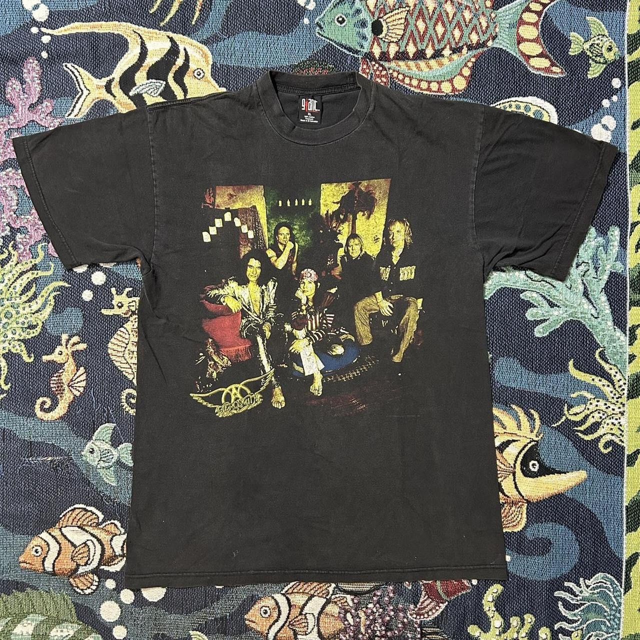 1997 Aerosmith Nine Lives North American Tour T Shirt