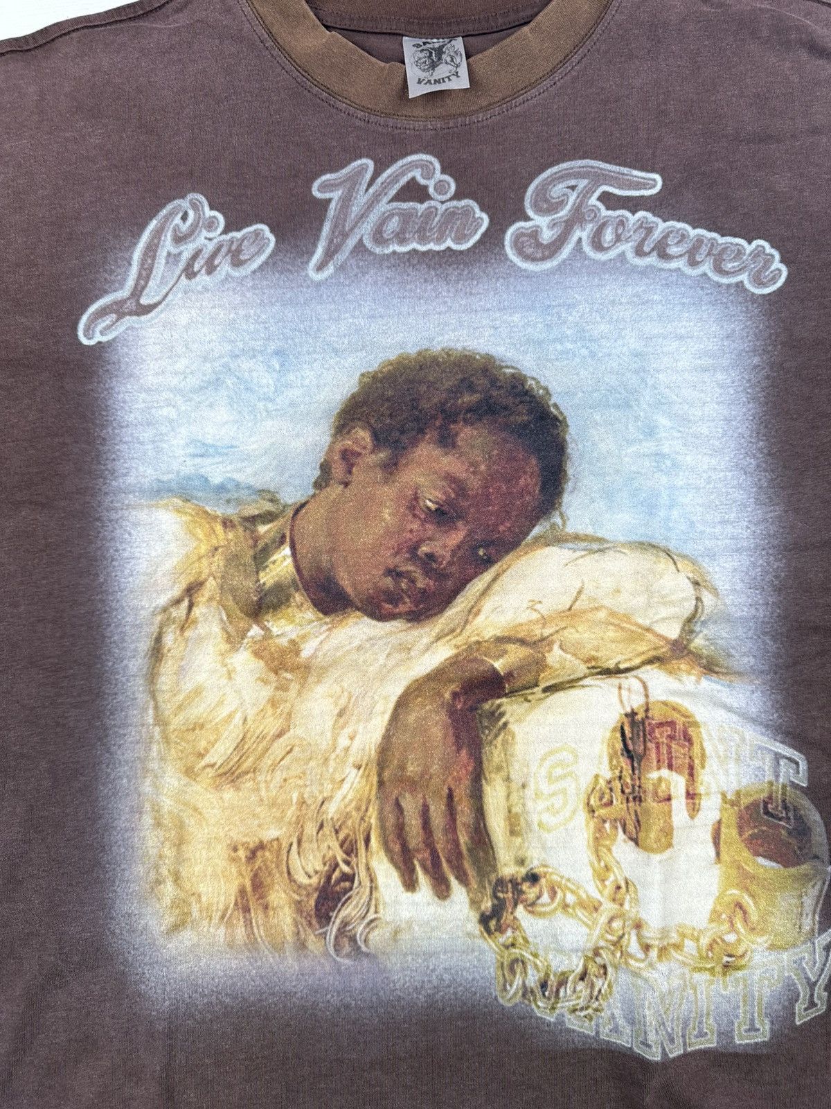 Vintage Saint Vanity BHM 2.0 T-shirt Size US L / EU 52-54 / 3 - 2 Thumbnail