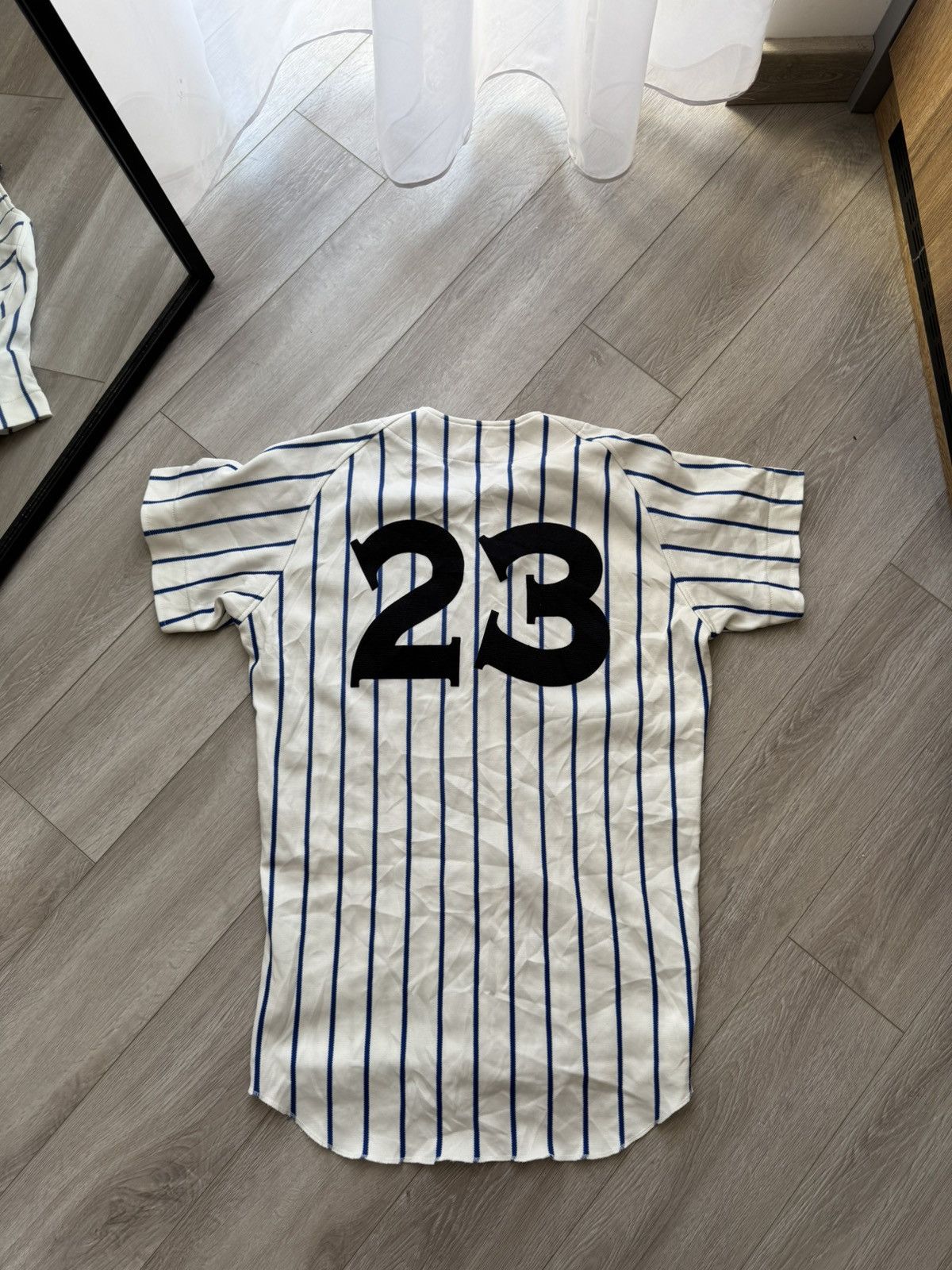 Descente Takasho #23 Game-Worn Vintage Japan Baseball Jersey Size US L / EU 52-54 / 3 - 5 Thumbnail