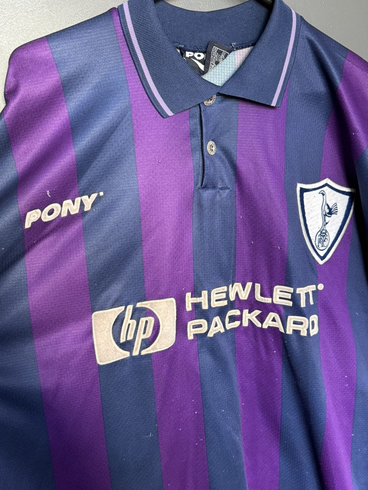 PONY Tottenham Hotspur 95/97 Away Football Jersey Size US XL / EU 56 / 4 - 3 Thumbnail