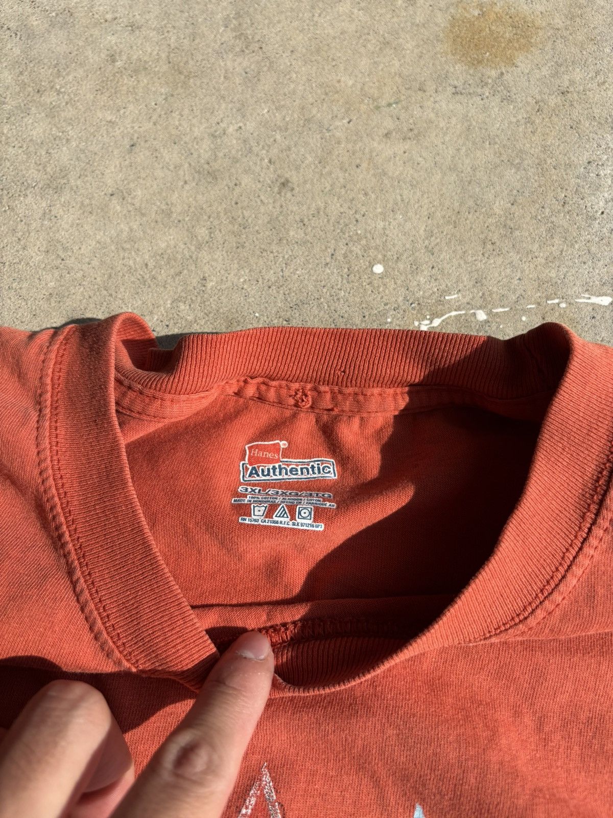 Other Vintage Early 2000s Faded North Shore Surf Flames Orange Tee Size US XXL / EU 58 / 5 - 5 Thumbnail