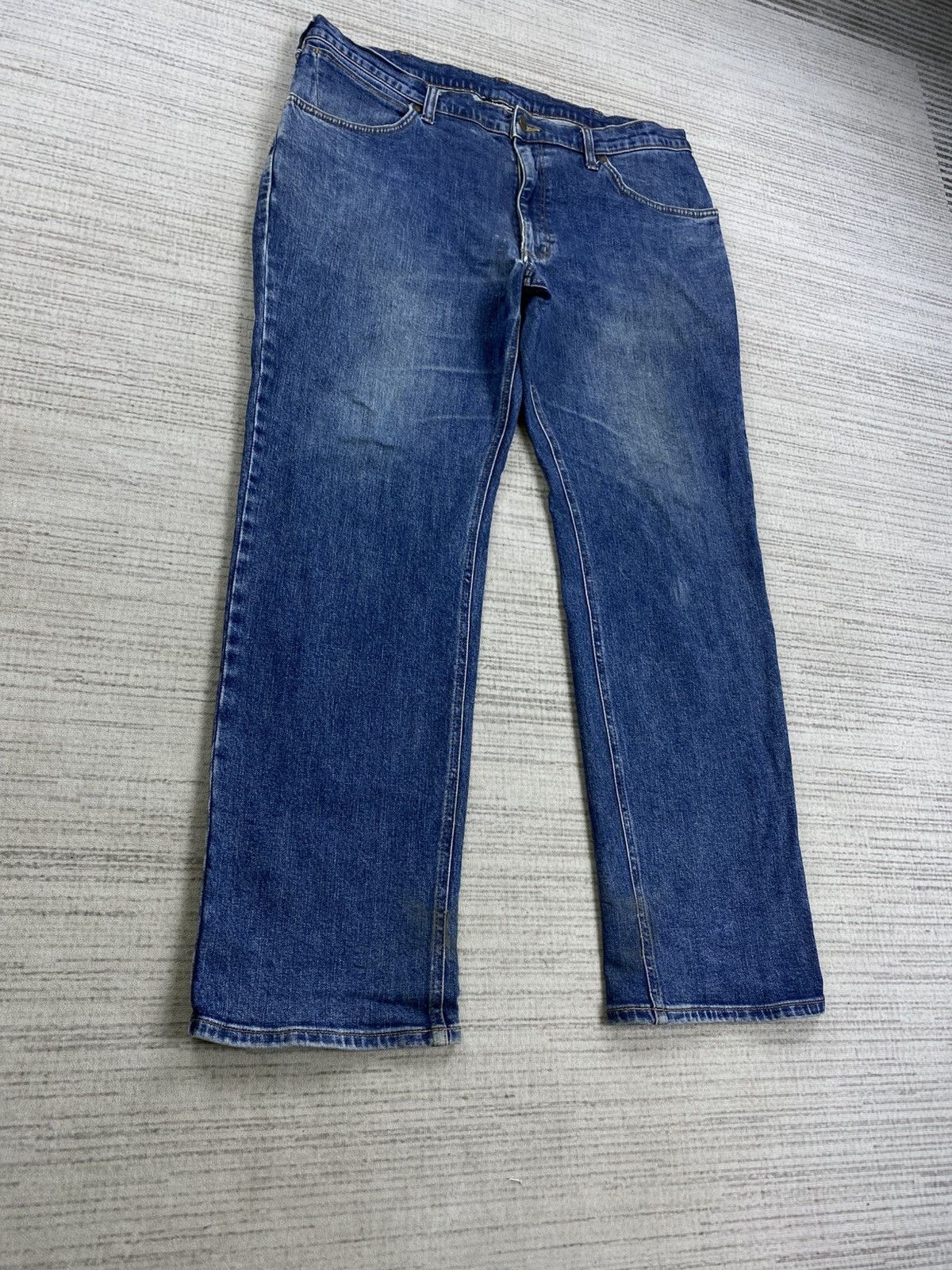 Vintage × Wrangler Vintage Wrangler Made In USA Denim Jeans Size US 38 / EU 54 - 3 Thumbnail