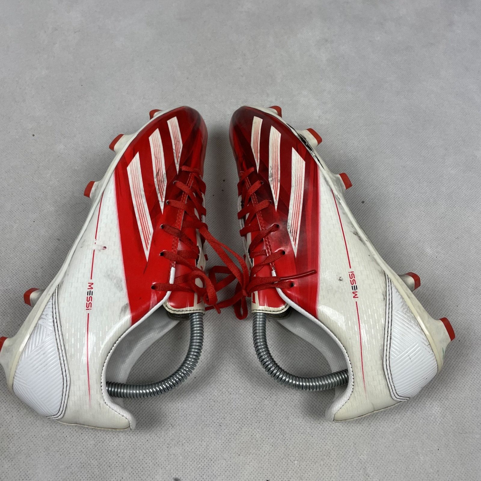 Adidas Adidas Messi F10 TRX FG G65351 Mens Red White Soccer Cleat 8 Size US 8 / EU 41 - 3 Thumbnail
